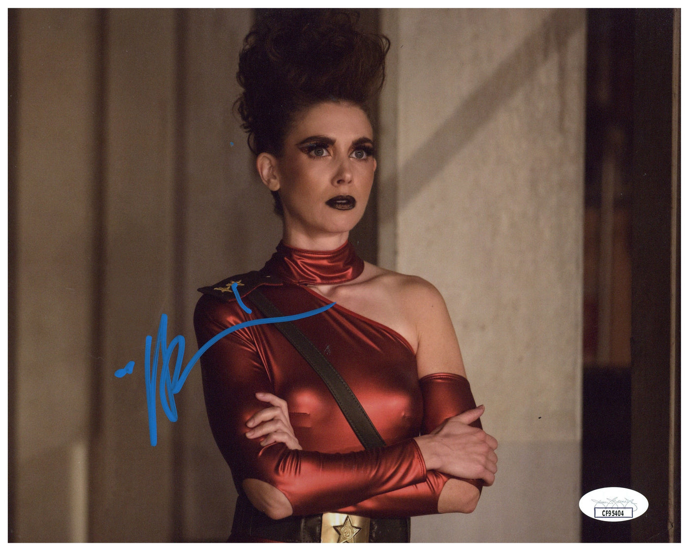 Alison Brie Signed 8x10 Photo GLOW Autographed JSA COA 3