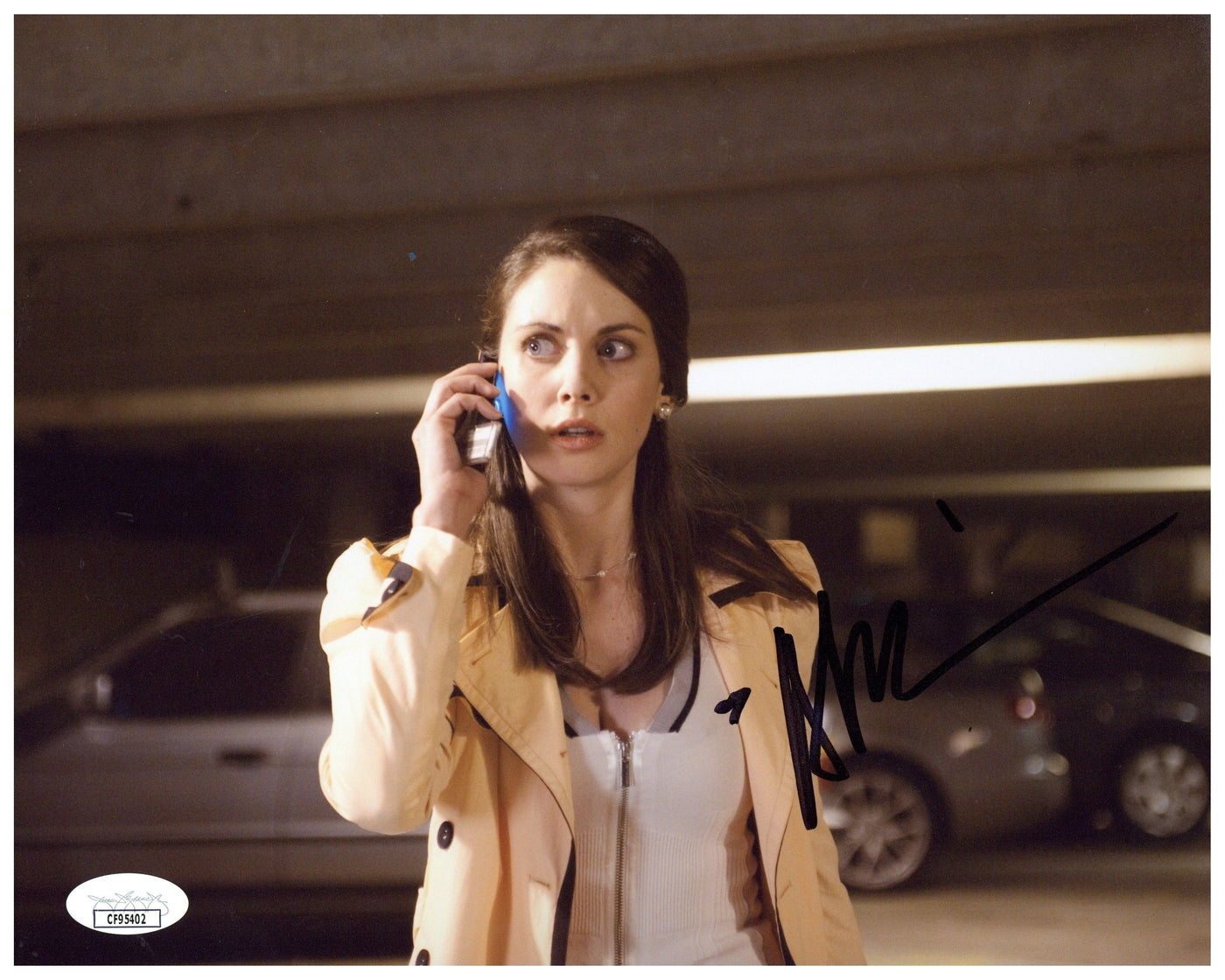 Alison Brie Signed 8x10 Photo Scream 4 Autographed JSA COA 2