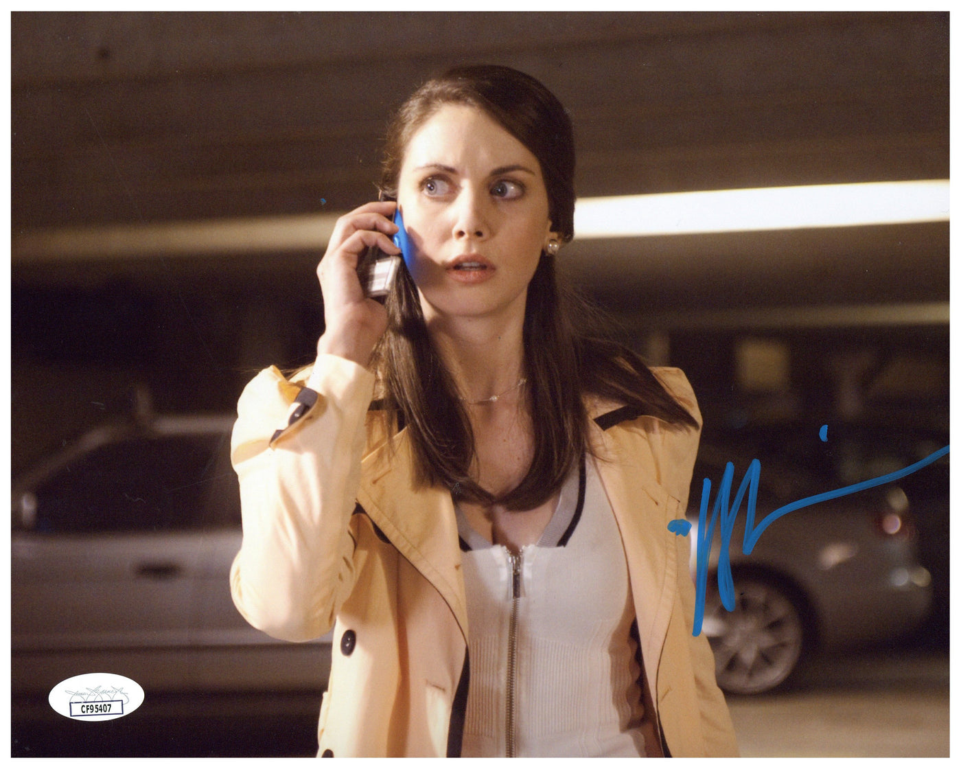 Alison Brie Signed 8x10 Photo Scream 4 Autographed JSA COA