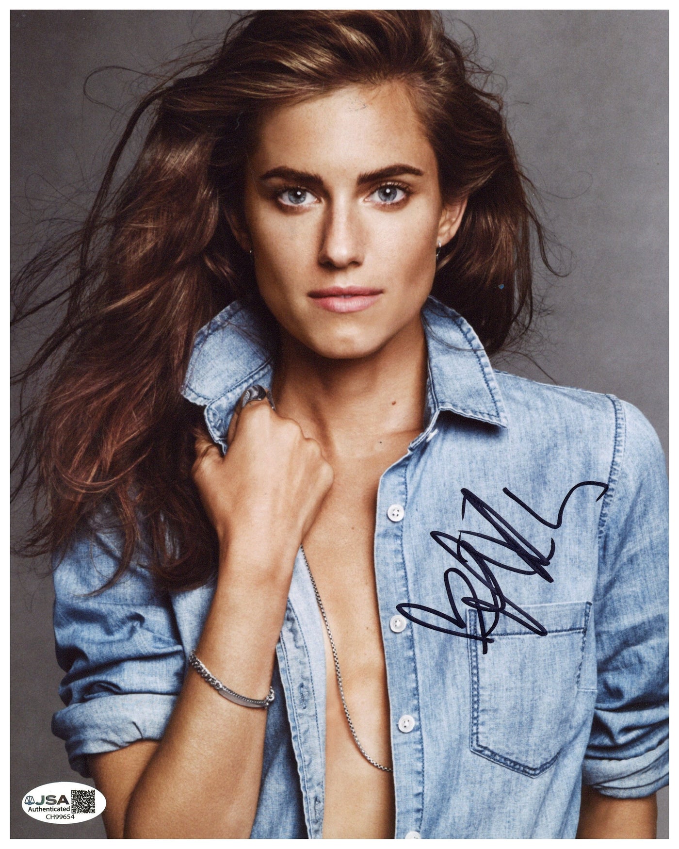 Allison William Signed 8x10 Photo Patrick Melrose Autographed JSA COA 3