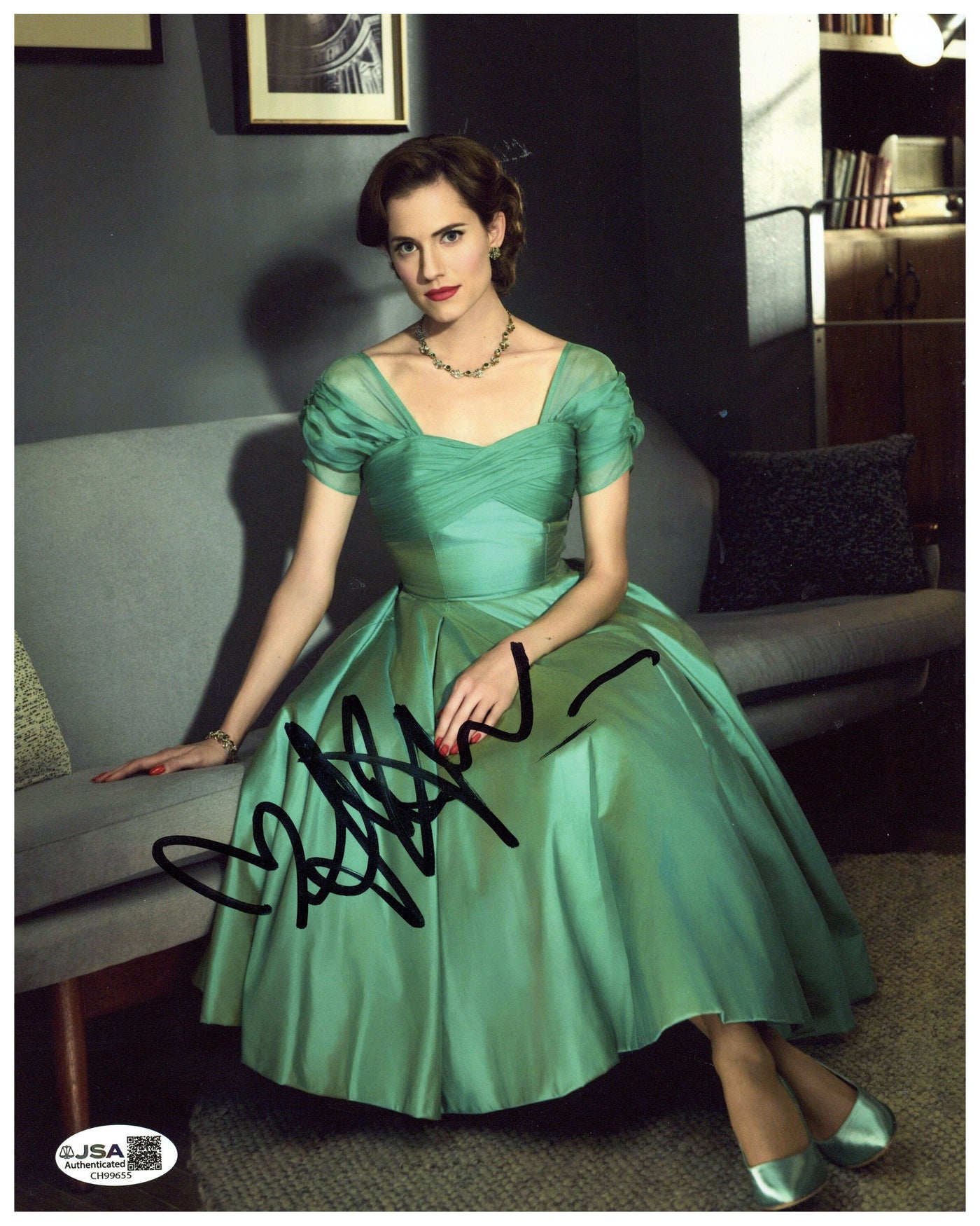 Allison William Signed 8x10 Photo Patrick Melrose Autographed JSA COA