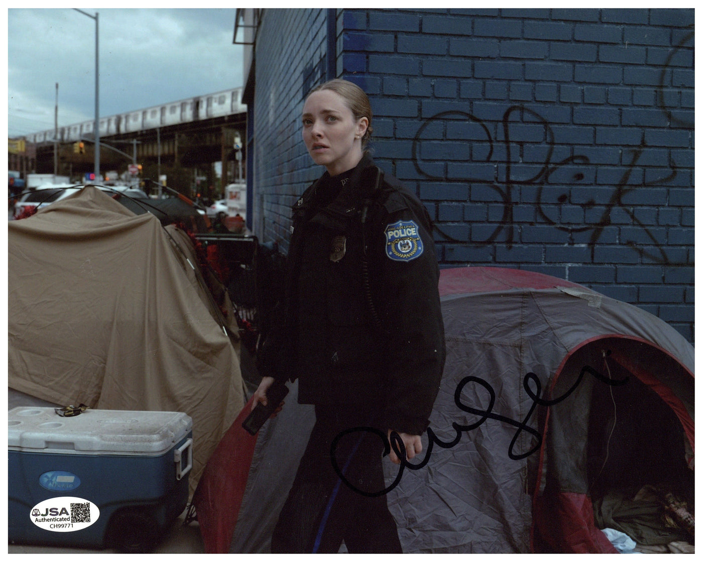 Amanda Seyfried Signed 8x10 Photo Long Bright River Autographed JSA COA