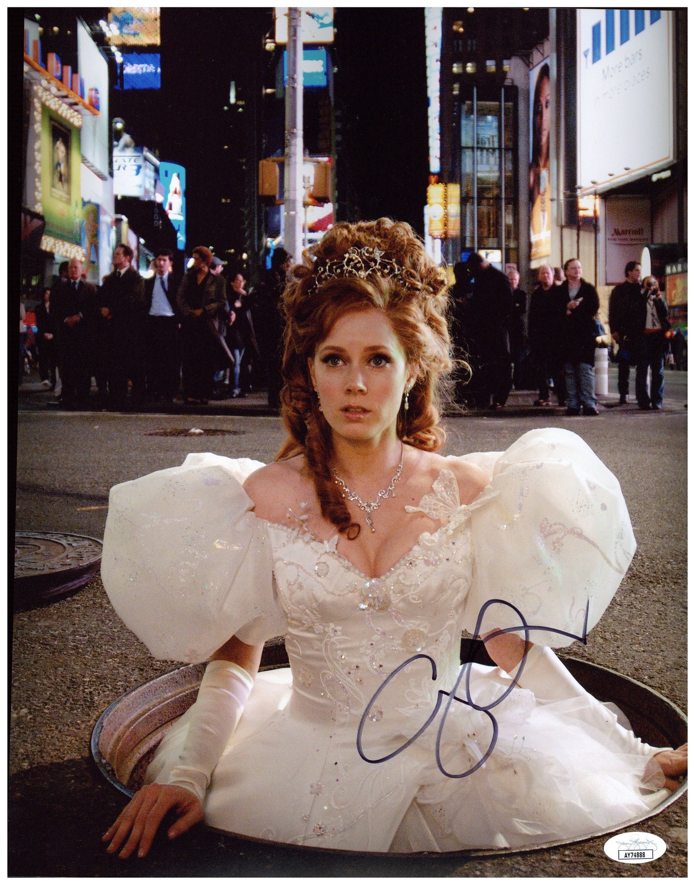 Amy Adams Signed 11x14 Photo Enchanted Autographed JSA COA