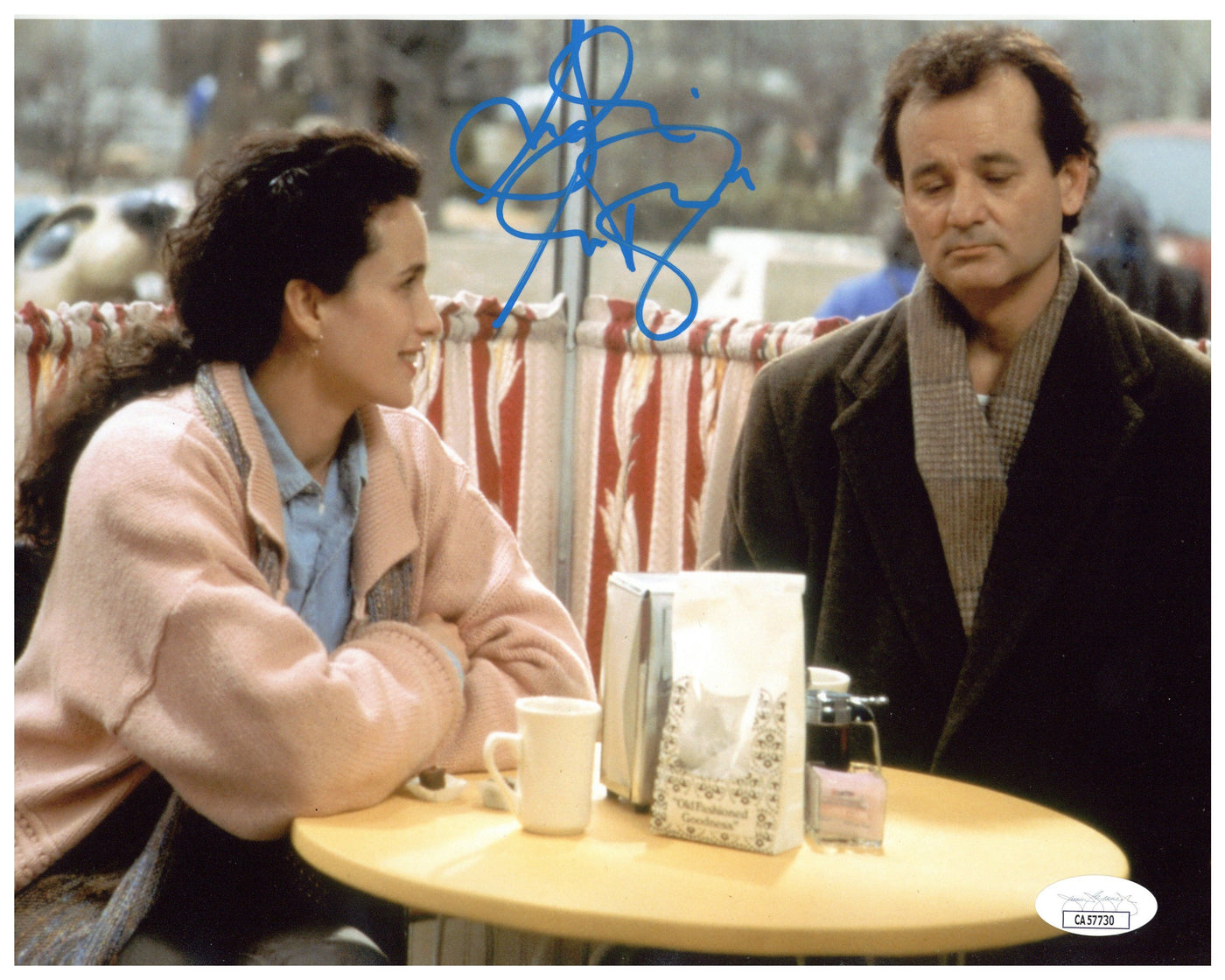 Andie MacDowell Signed 8x10 Photo Groundhog Day Autographed JSA COA