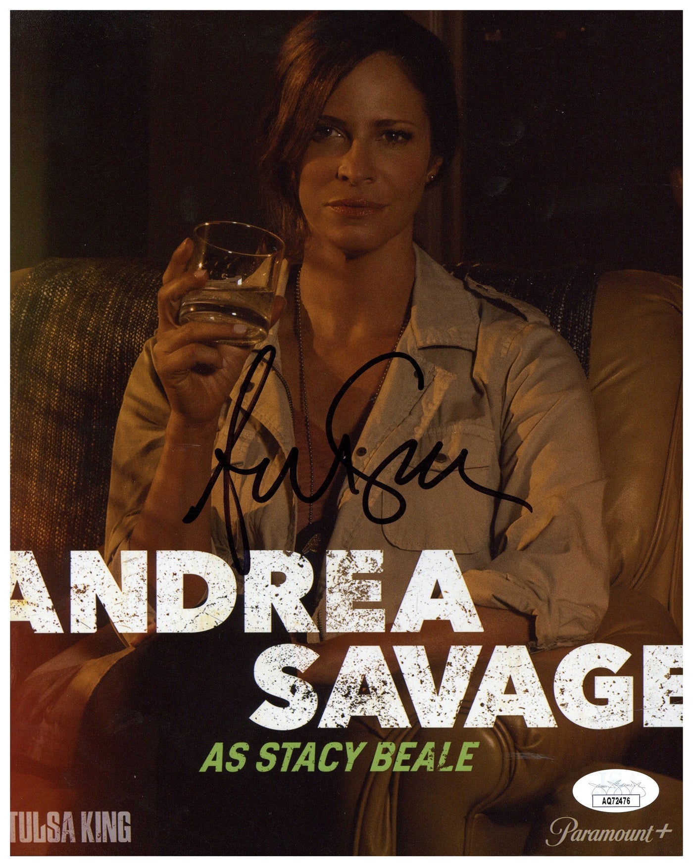 Andrea Savage Signed 8x10 Photo Tulsa King Autographed JSA COA #2
