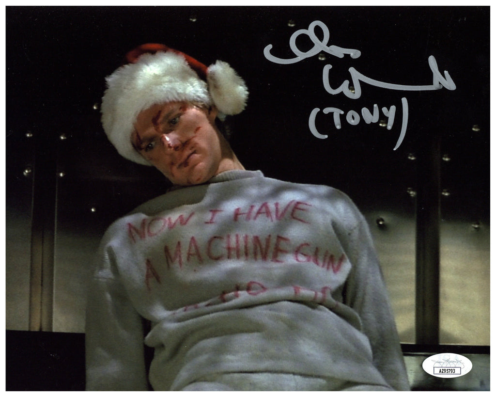 Andreas Wisniewski Signed 8x10 Photo Die Hard Tony Autograph JSA