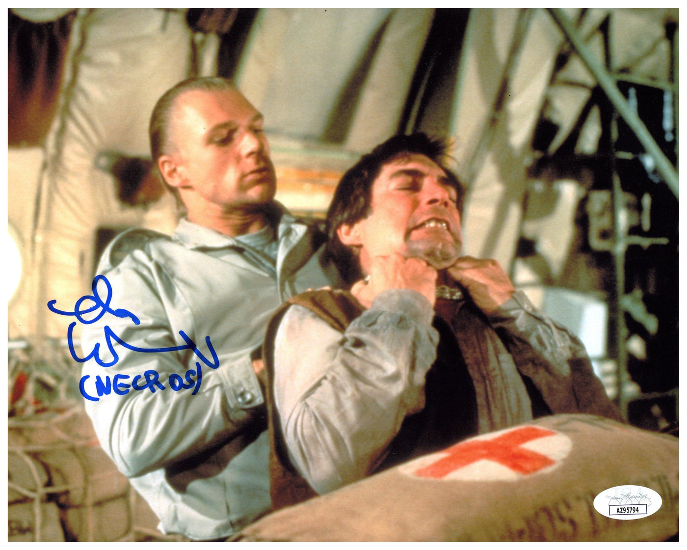 Andreas Wisniewski Signed 8x10 Photo The Living Daylights Necros Autograph JSA COA