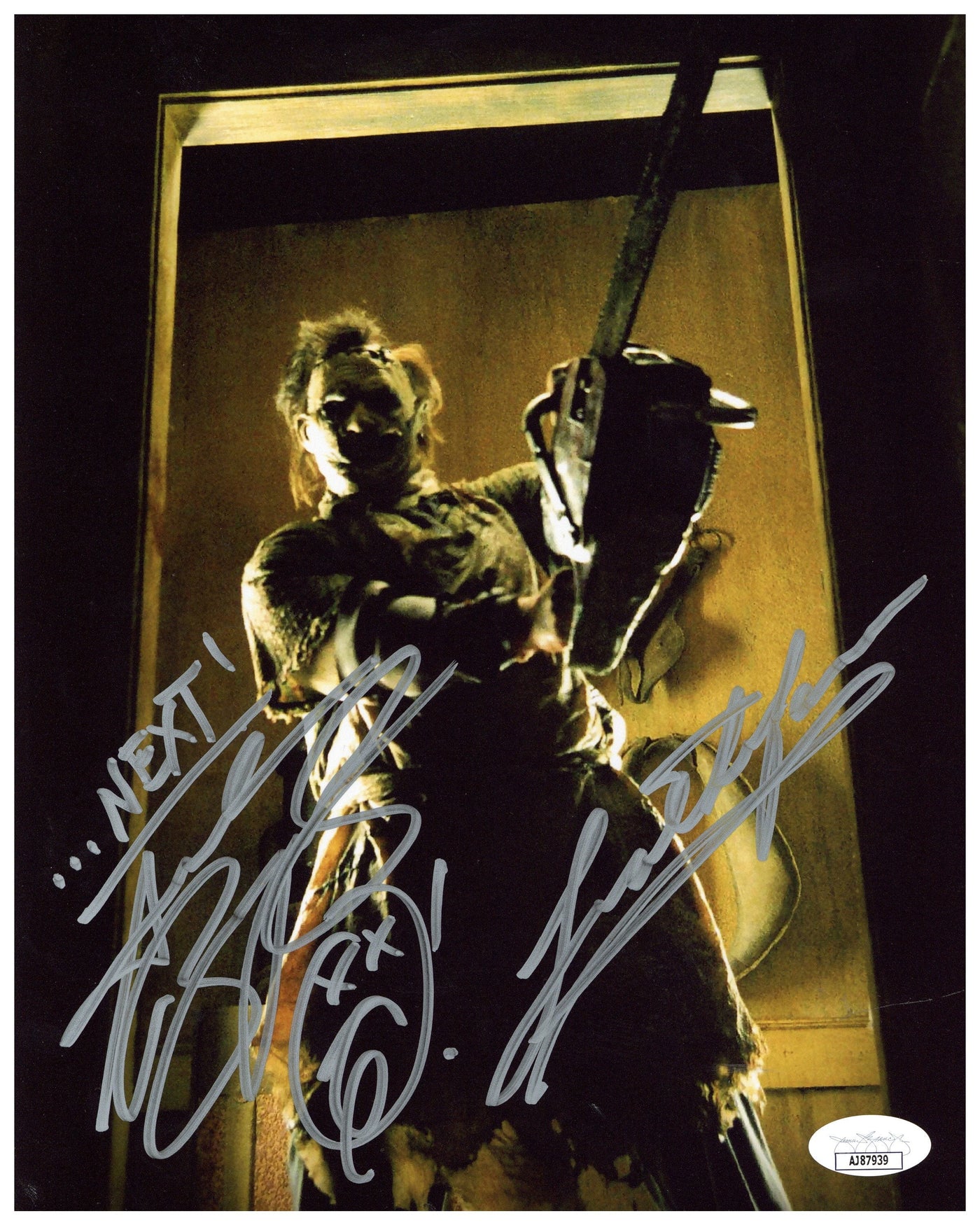 Andrew Bryniarski Signed 8x10 Photo Texas Chainsaw Massacre Leatherface Auto JSA 2