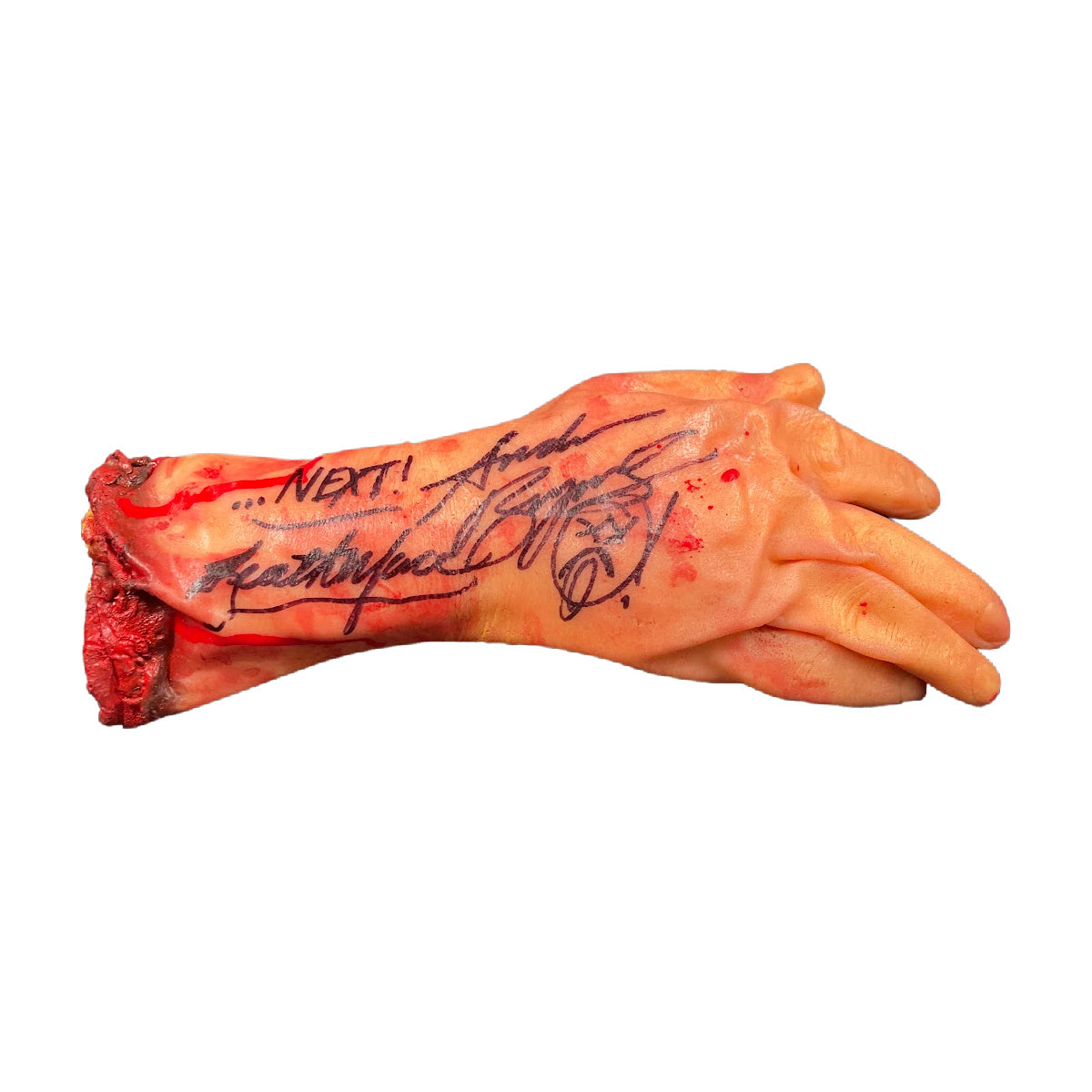 Andrew Bryniarski Signed Prop Texas Chainsaw Massacre Leatherface Autographed JSA