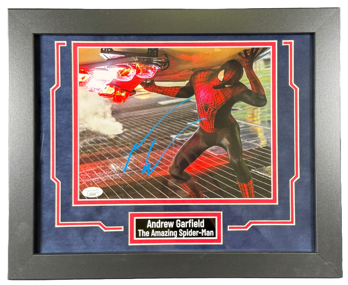 Andrew Garfield Signed & Custom Framed The Amazing Spider-Man 8x10 Photo Autographed JSA COA