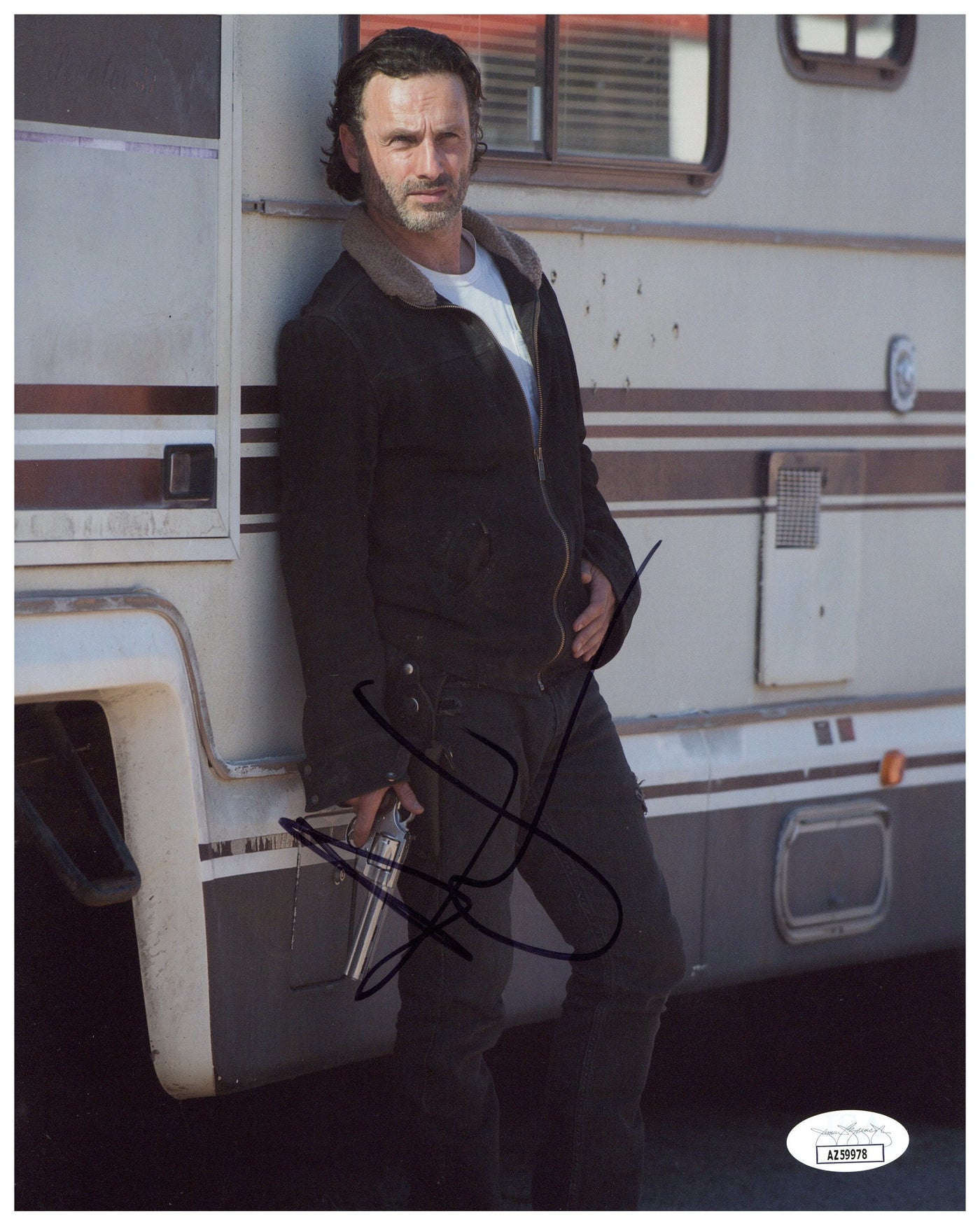 Andrew Lincoln Signed The Walking Dead 8x10 Photo Rick Grimes Autographed JSA COA 2