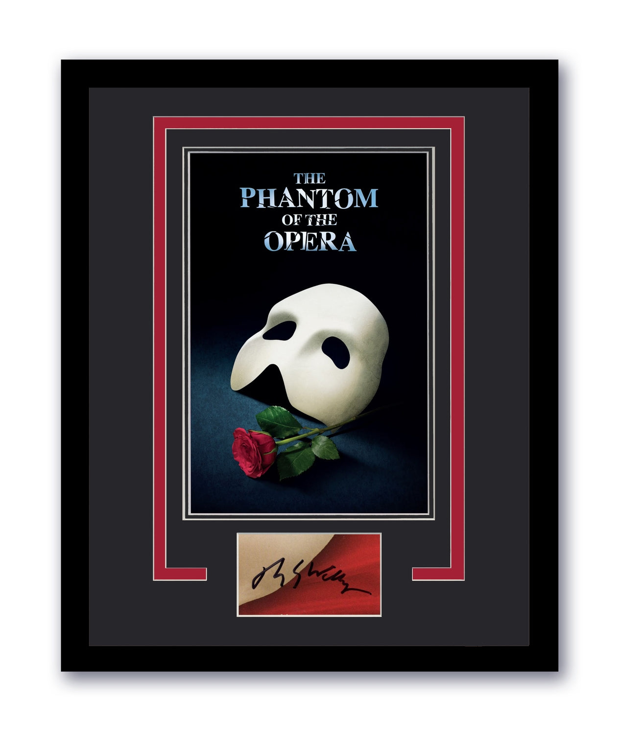 Andrew Lloyd Webber Autographed Signed 11x14 Framed Phantom ACOA #2