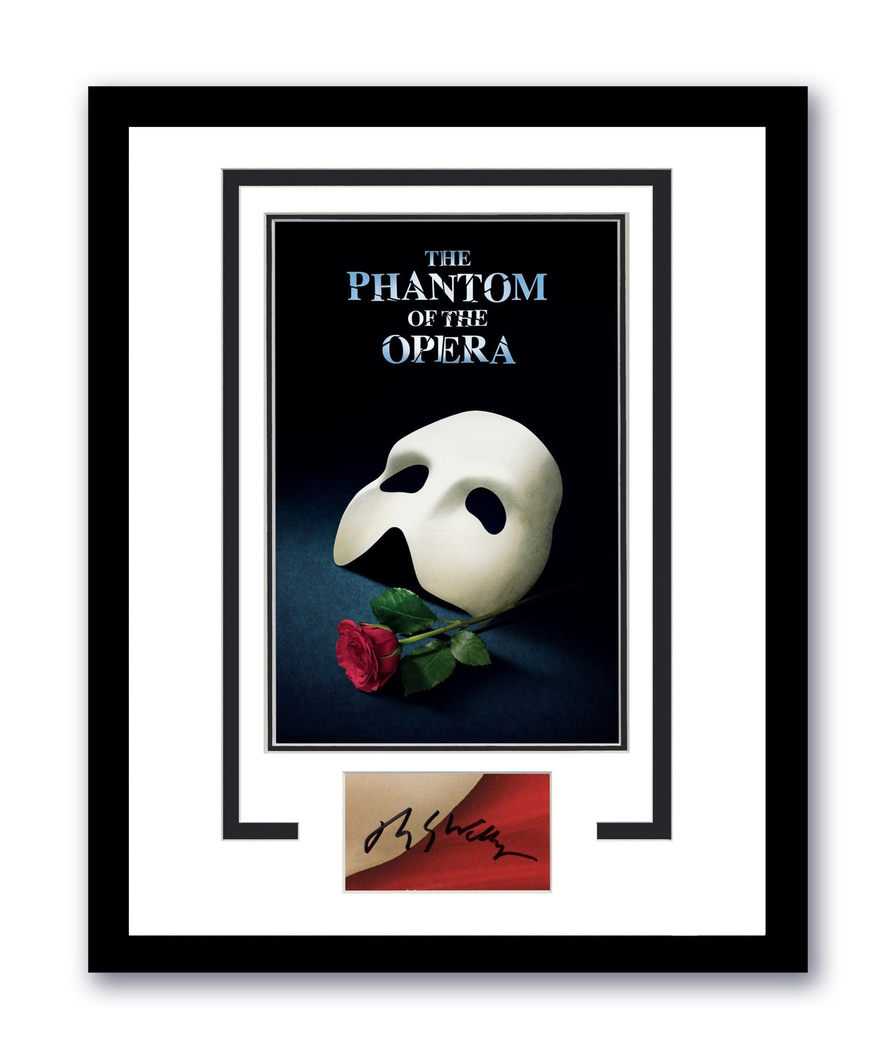 Andrew Lloyd Webber Autographed Signed 11x14 Framed Phantom ACOA