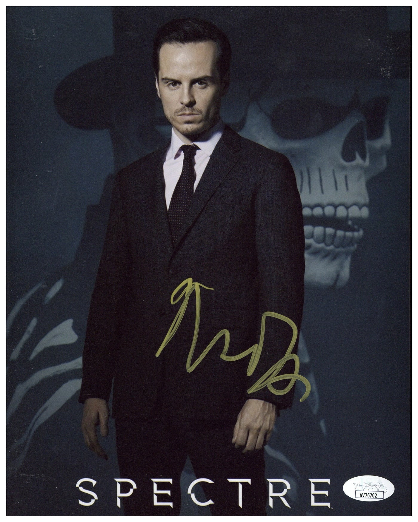 Andrew Scott Signed 8x10 Photo Spectre Autographed JSA COA