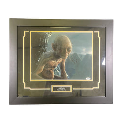 Image of Andy Serkis Signed 11x14 Photo Framed The Lord of the Rings Gollum Autographed ACOA