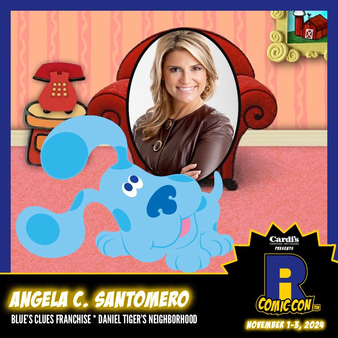 Angela Santomero Official Autograph Mail-In Service - Rhode Island Comic Con 2024