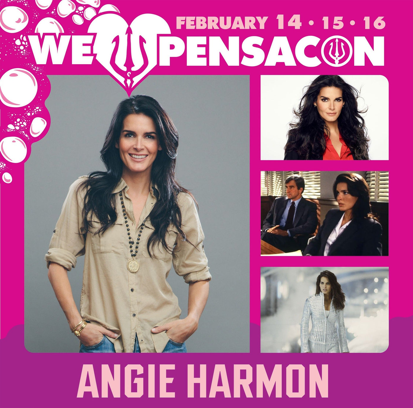 Angie Harmon Official Autograph Mail-In Service - Pensacon 2025