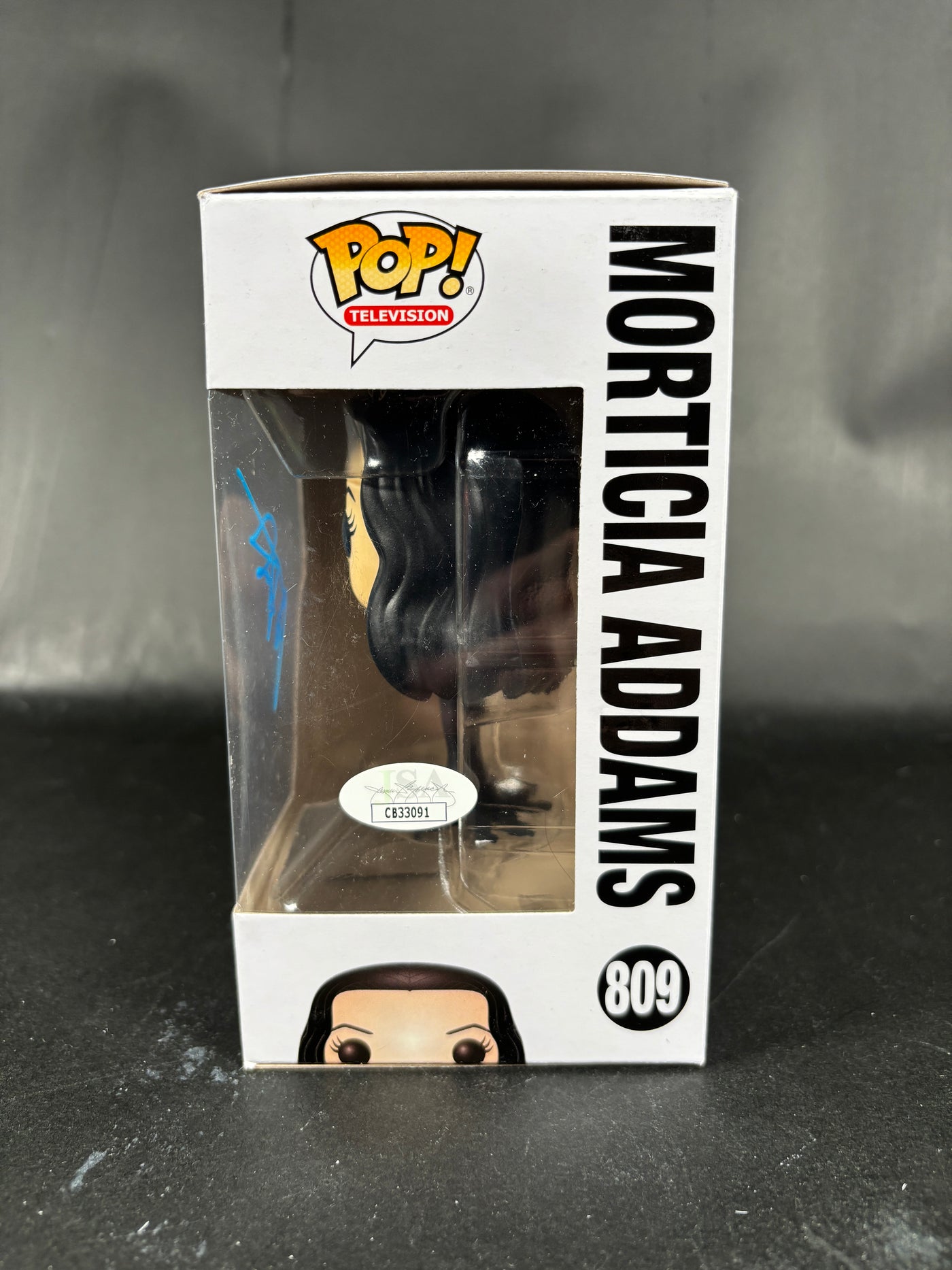 Anjelica Huston Signed Funko POP The Addams Family Autographed JSA COA 809