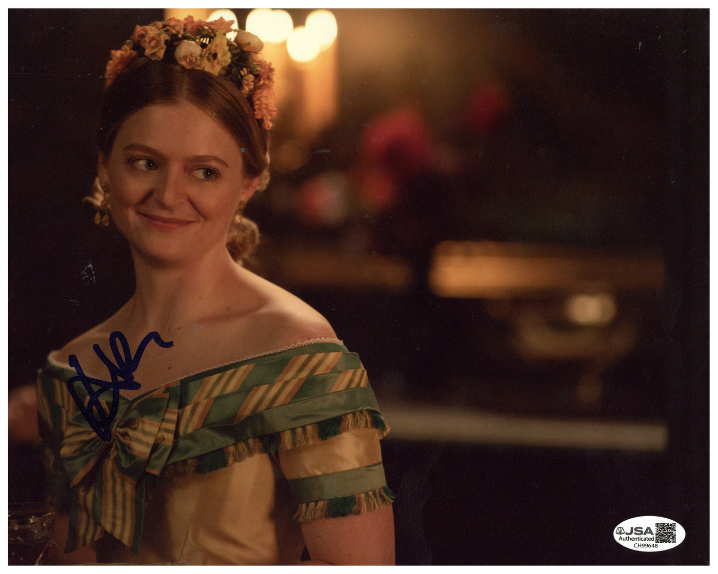 Anna Baryshnikov Signed 8x10 Photo Dickinson Autographed JSA COA