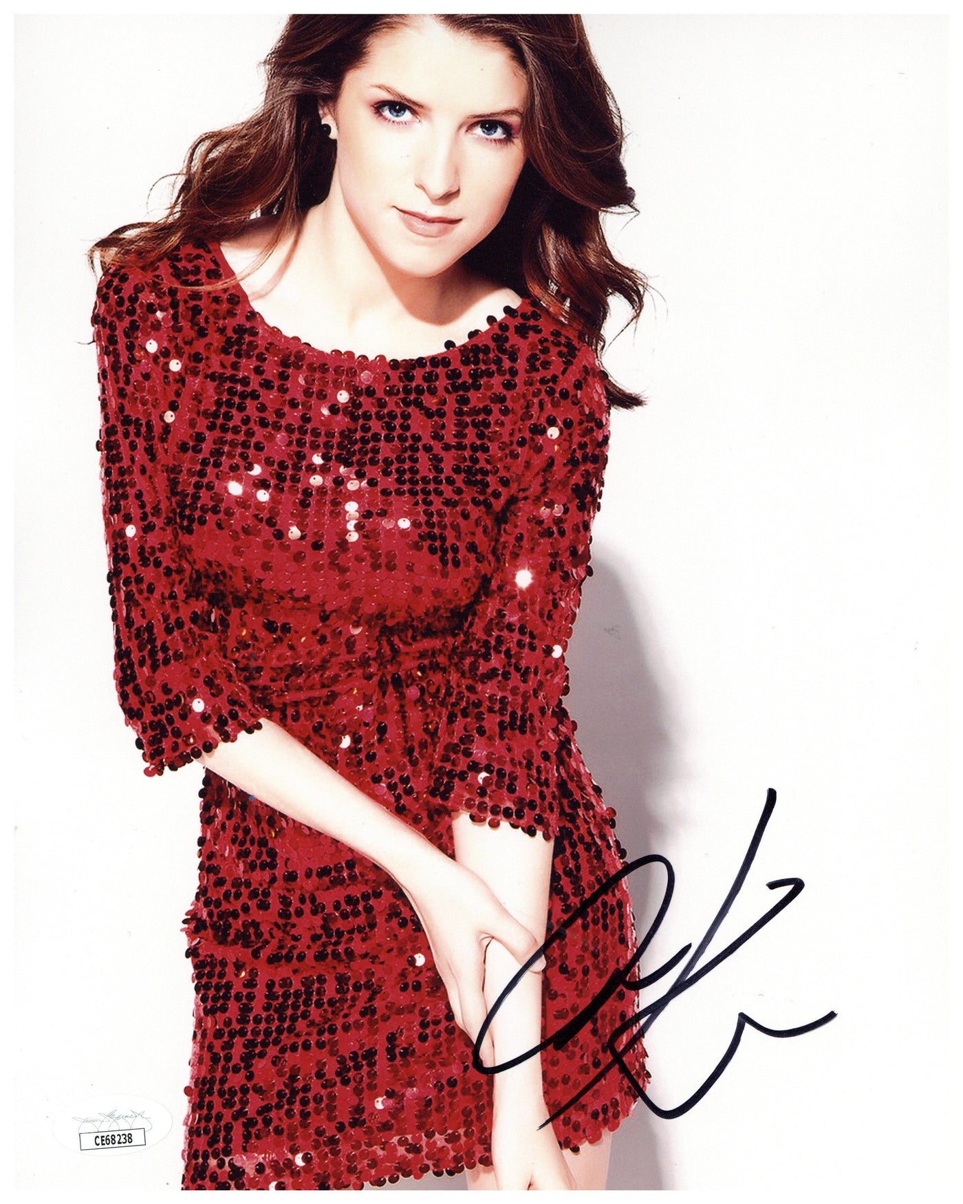 Anna Kendrick Signed 8x10 Photo Pitch Perfect Autographed JSA COA 3