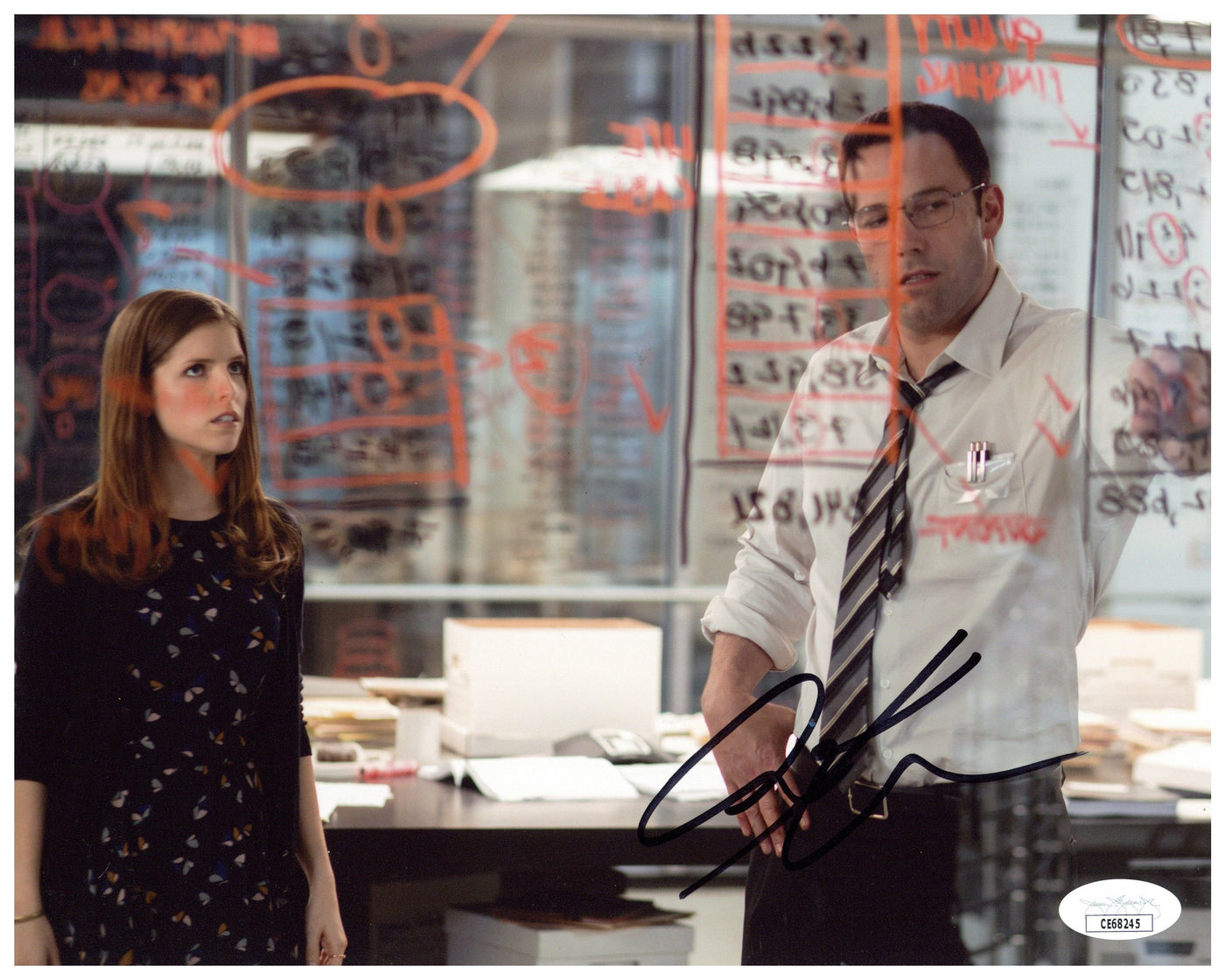 Anna Kendrick Signed 8x10 Photo The Accountant Autographed JSA COA