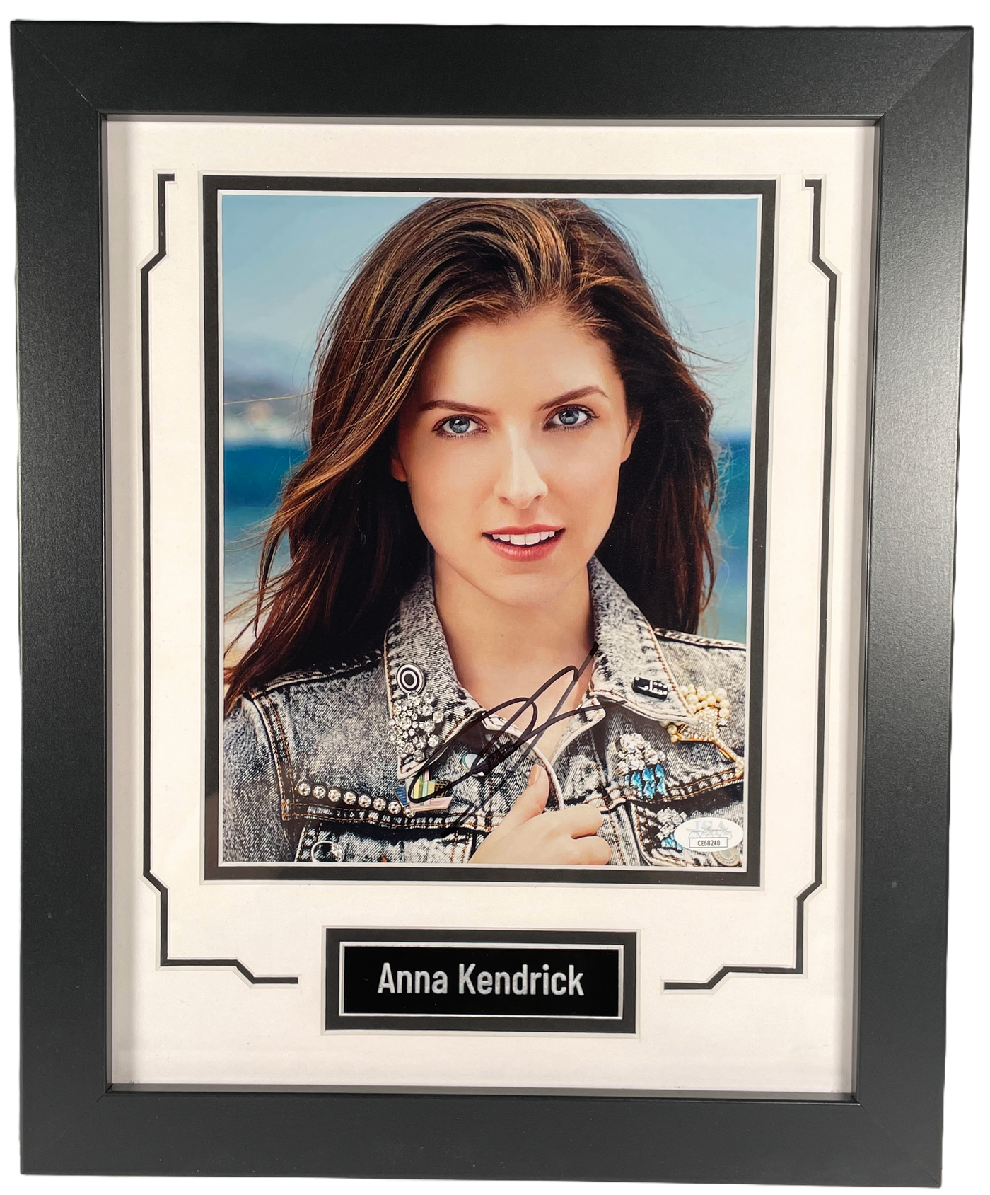 Anna Kendrick Signed Custom Framed 8x10 Photo Pitch Perfect Autographed JSA COA