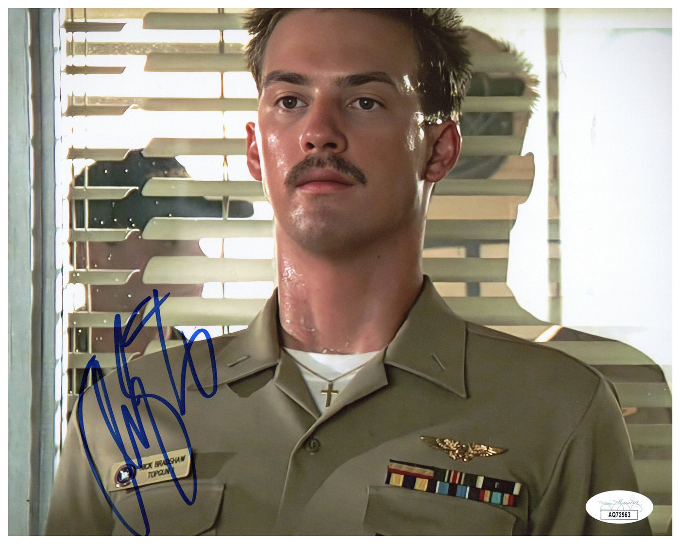 Anthony Edwards Signed 8x10 Photo Top Gun Goose Authentic Autographed JSA COA