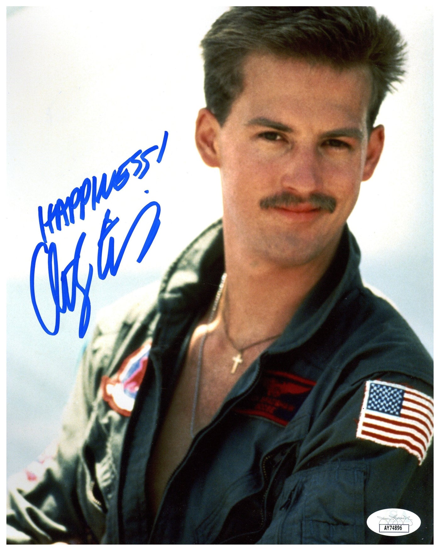 Anthony Edwards Signed 8x10 Photo Top Gun Goose Autographed JSA COA #1