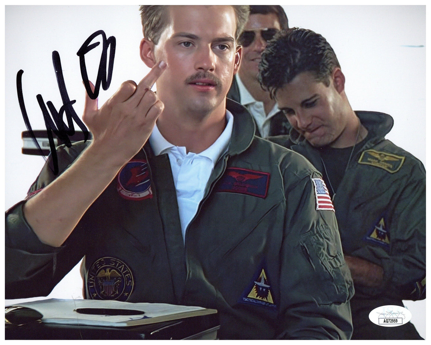 Anthony Edwards Signed 8x10 Photo Top Gun Goose Autographed JSA COA #4