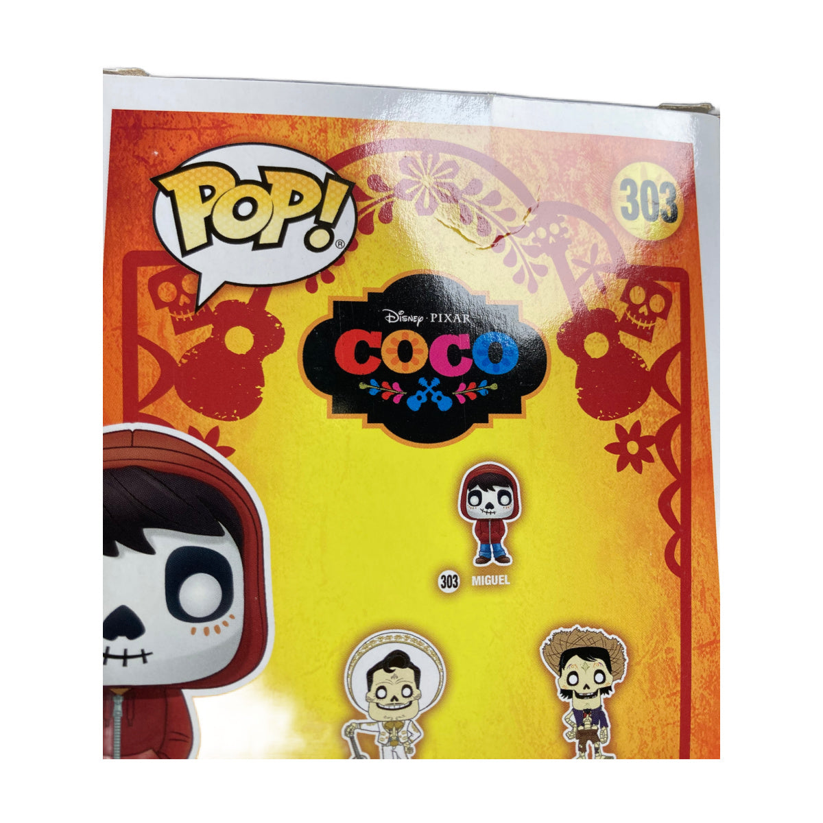 Anthony Gonzalez Signed Funko POP Disney Coco Miguel Coco Chase 303 A Anthony gonzalez signed funko pop disney coco miguel coco chase 303 a