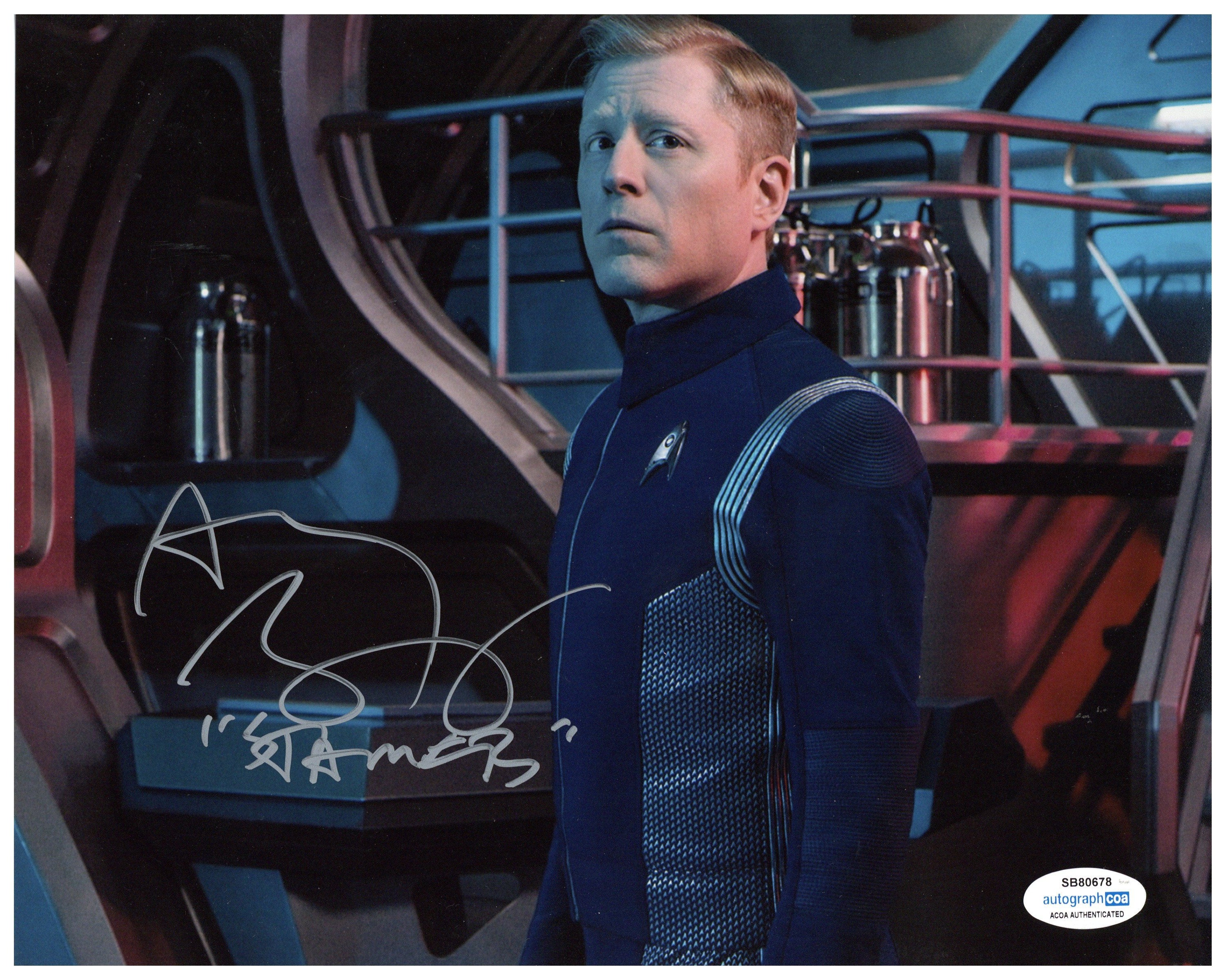 Anthony Rapp Signed 8x10 Photo Star Trek: Discovery Autographed ACOA ...