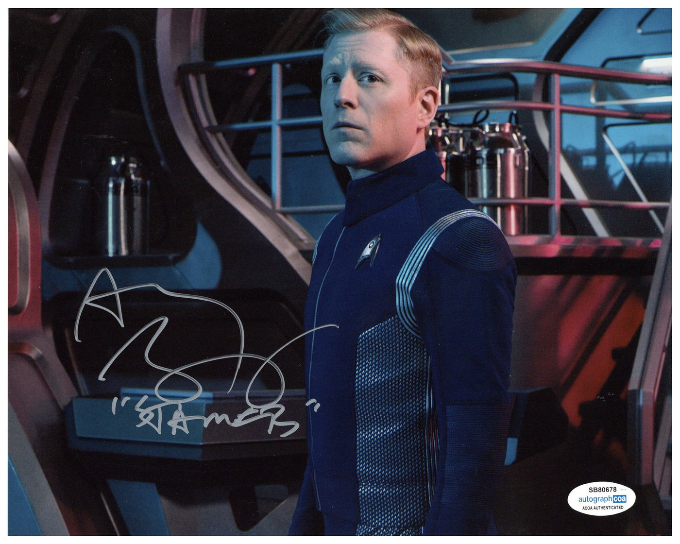 Anthony Rapp Signed 8x10 Photo Star Trek: Discovery Autographed ACOA