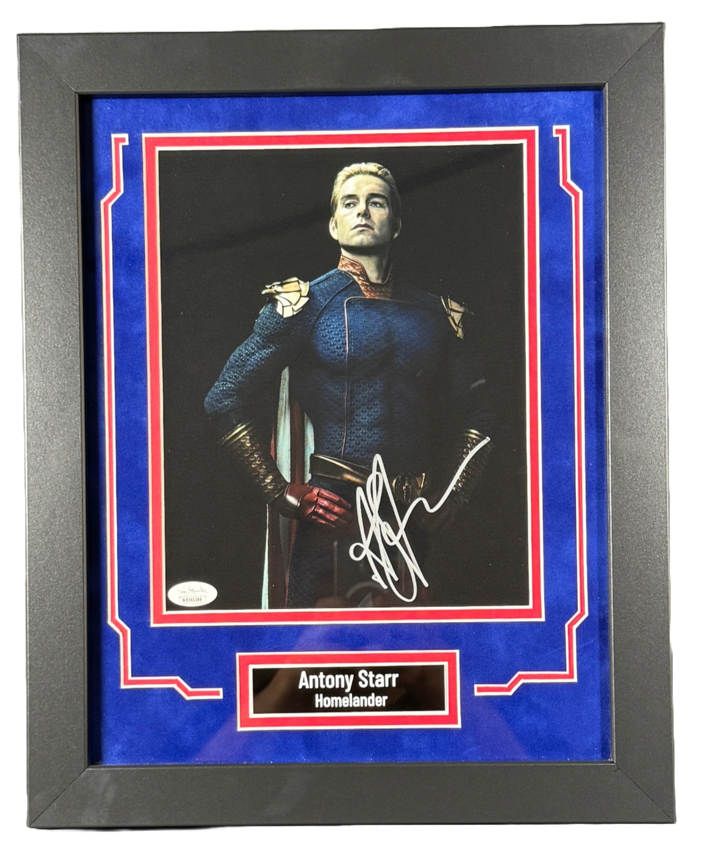 Antony Starr Signed Custom Framed 8X10 Photo The Boys Homelander Autographed JSA COA #1 (Copy)