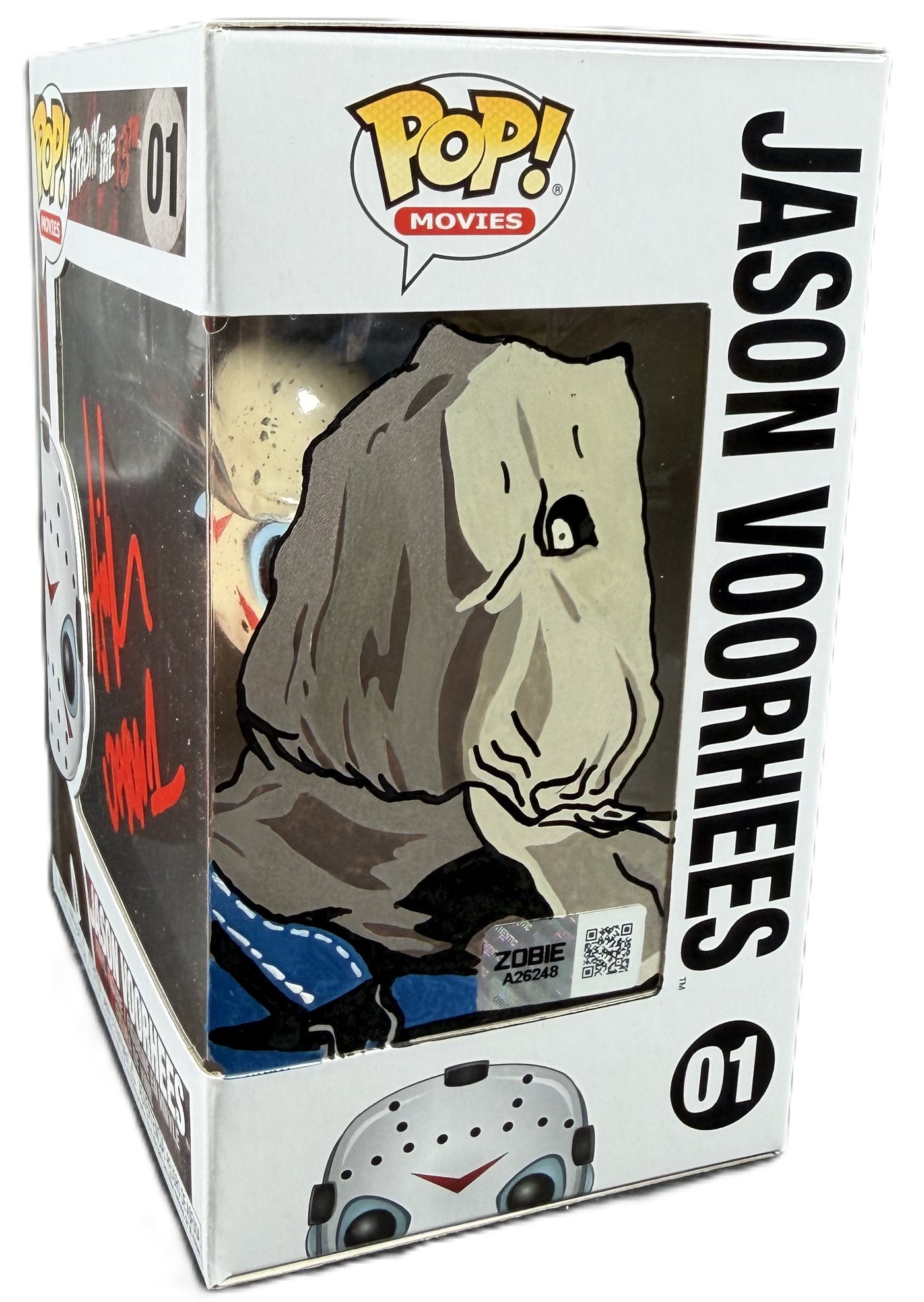 Ari Lehman Signed Funko POP Friday the 13th Jason Voorhees