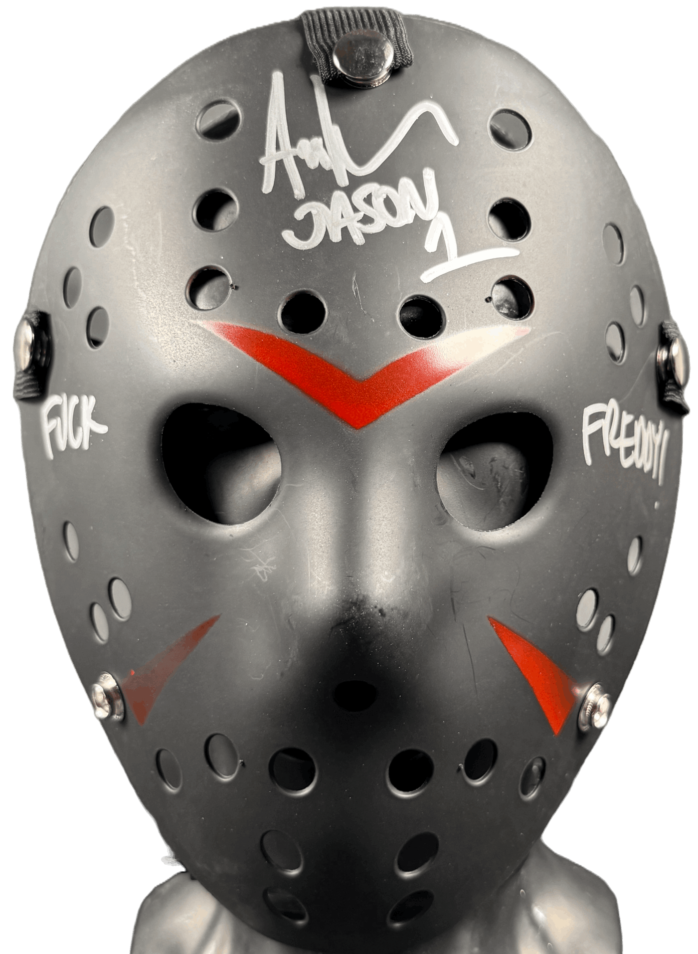 Ari Lehman Signed Mask Friday the 13th Jason Voorhees Autographed JSA COA 2