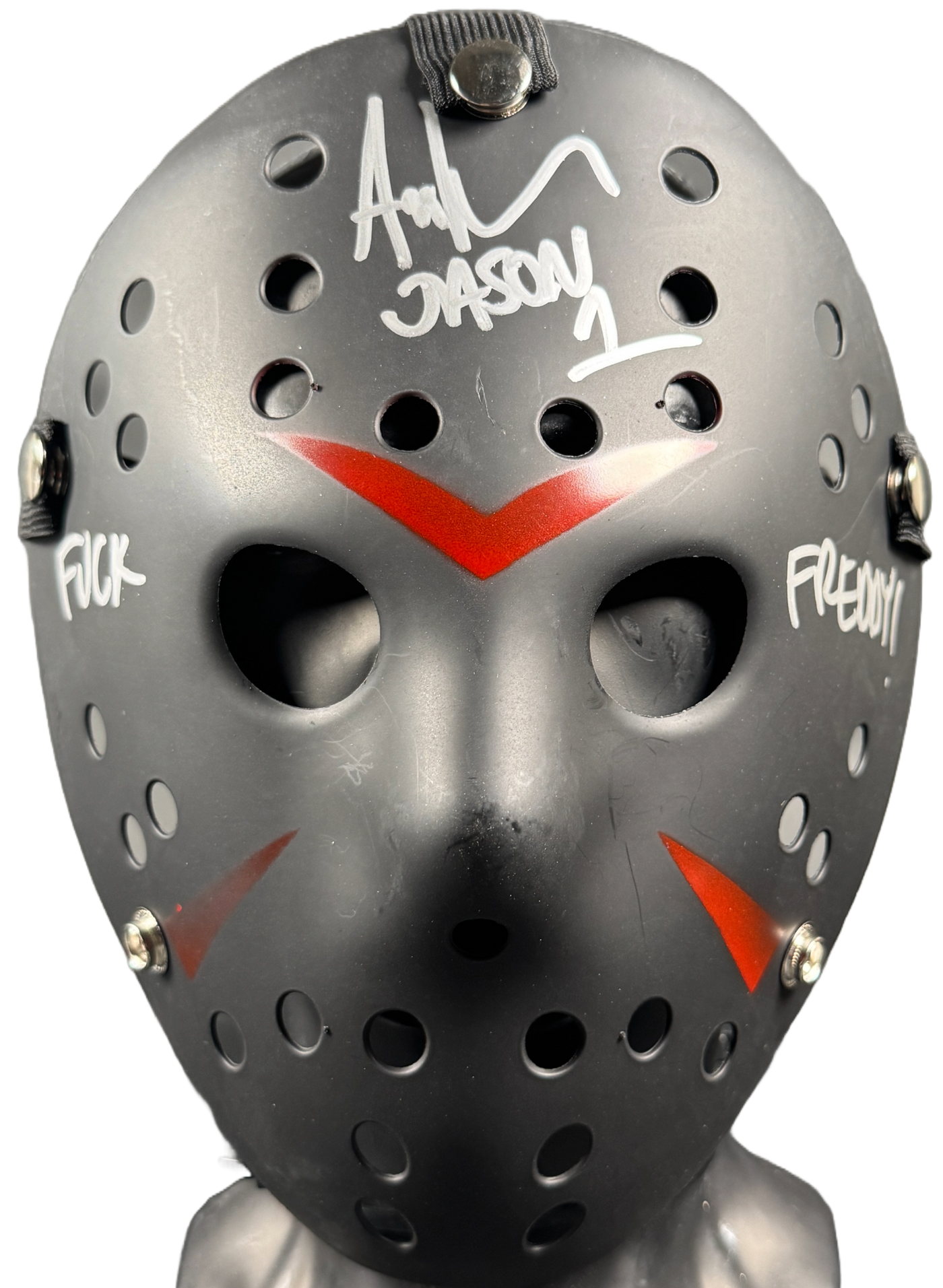 Ari Lehman Signed Mask Friday the 13th Jason Voorhees Autographed JSA COA 2