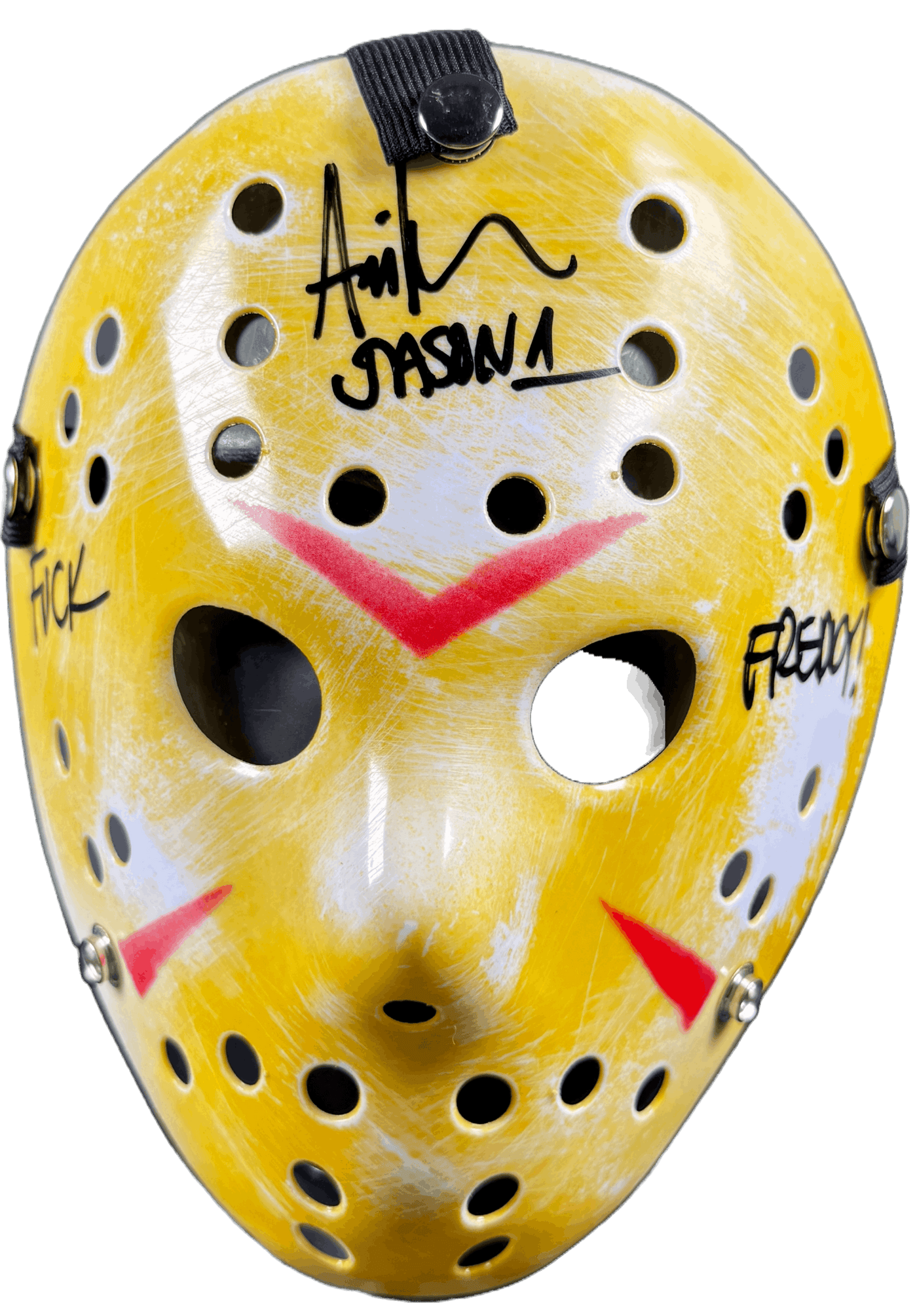 Ari Lehman Signed Mask Friday the 13th Jason Voorhees Autographed JSA COA