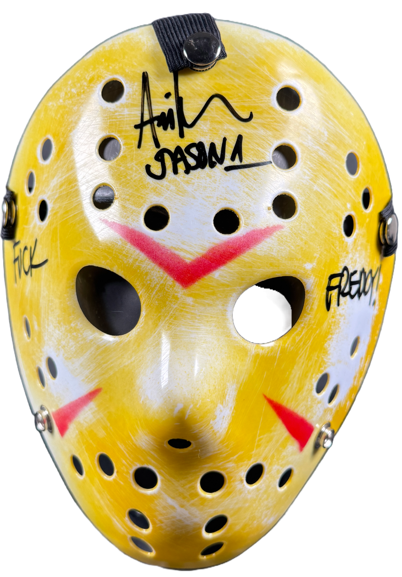 Ari Lehman Signed Mask Friday the 13th Jason Voorhees Autographed JSA COA