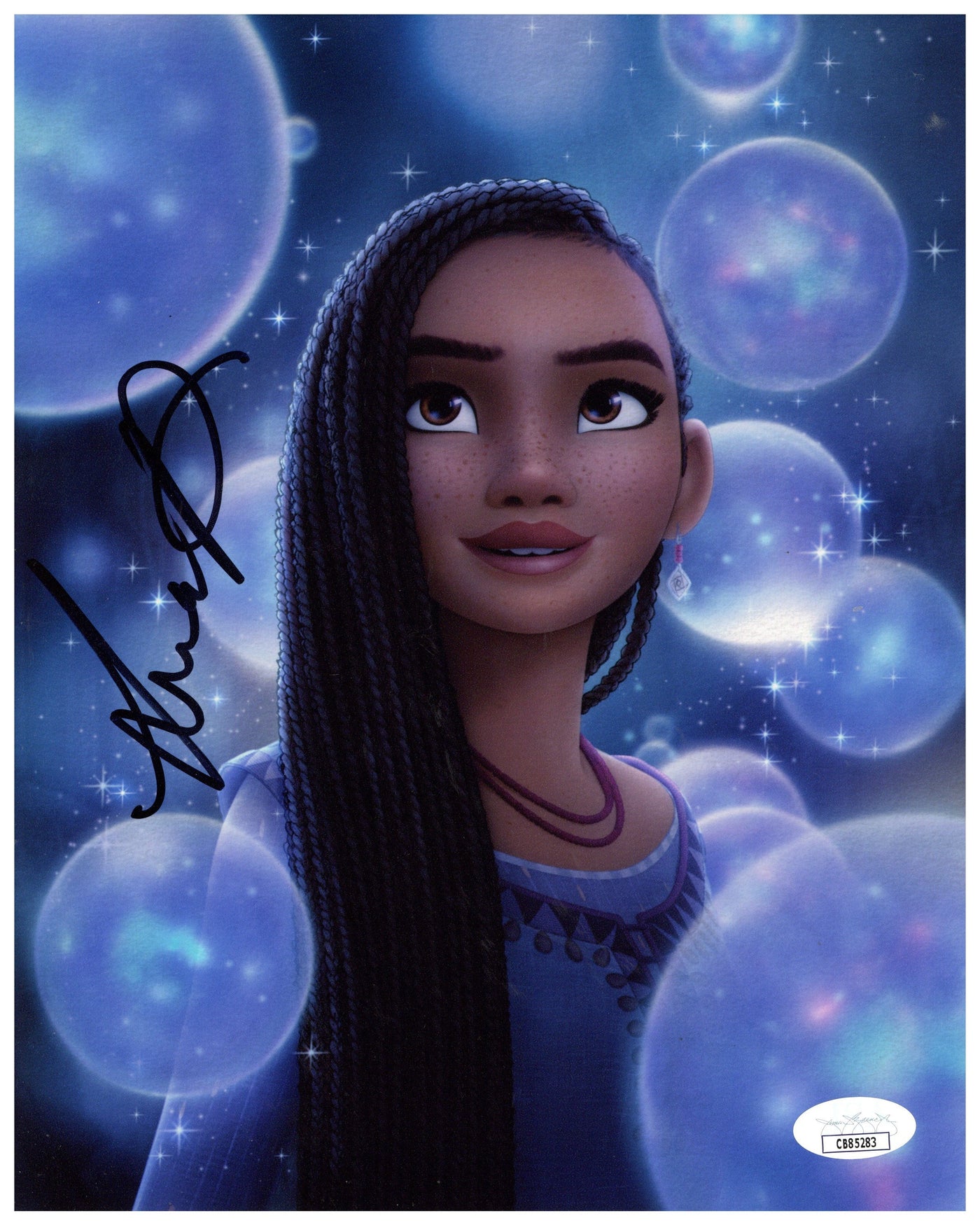 Ariana DeBose Signed 8x10 Photo Wish Animation Autographed JSA COA #3