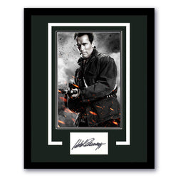 Image of Arnold Schwarzenegger Signed Cut 11x14 Framed Expendables 2 Autographed ACOA