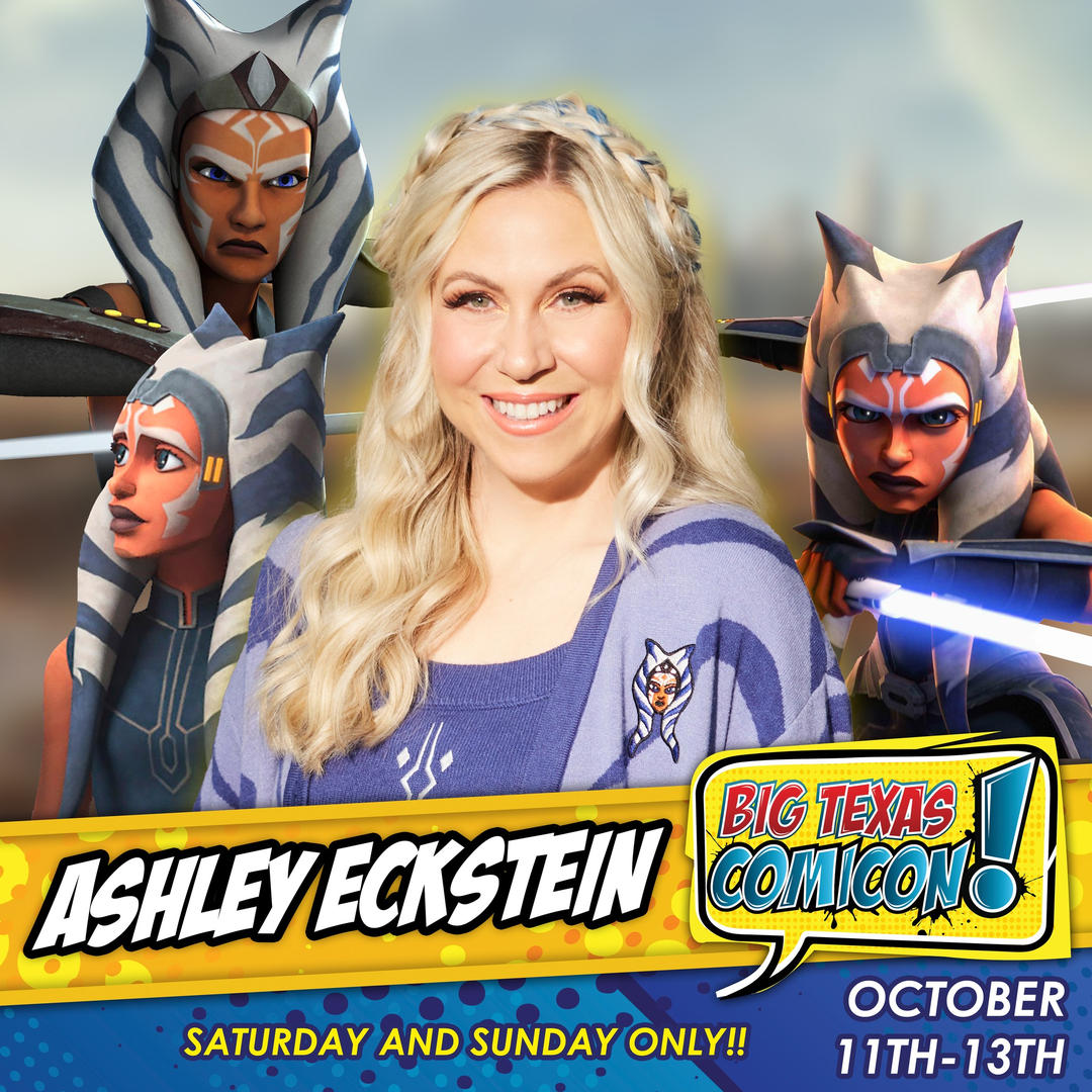 Ashley Eckstein Official Autograph Mail-In Service - Big Texas Comicon 2024