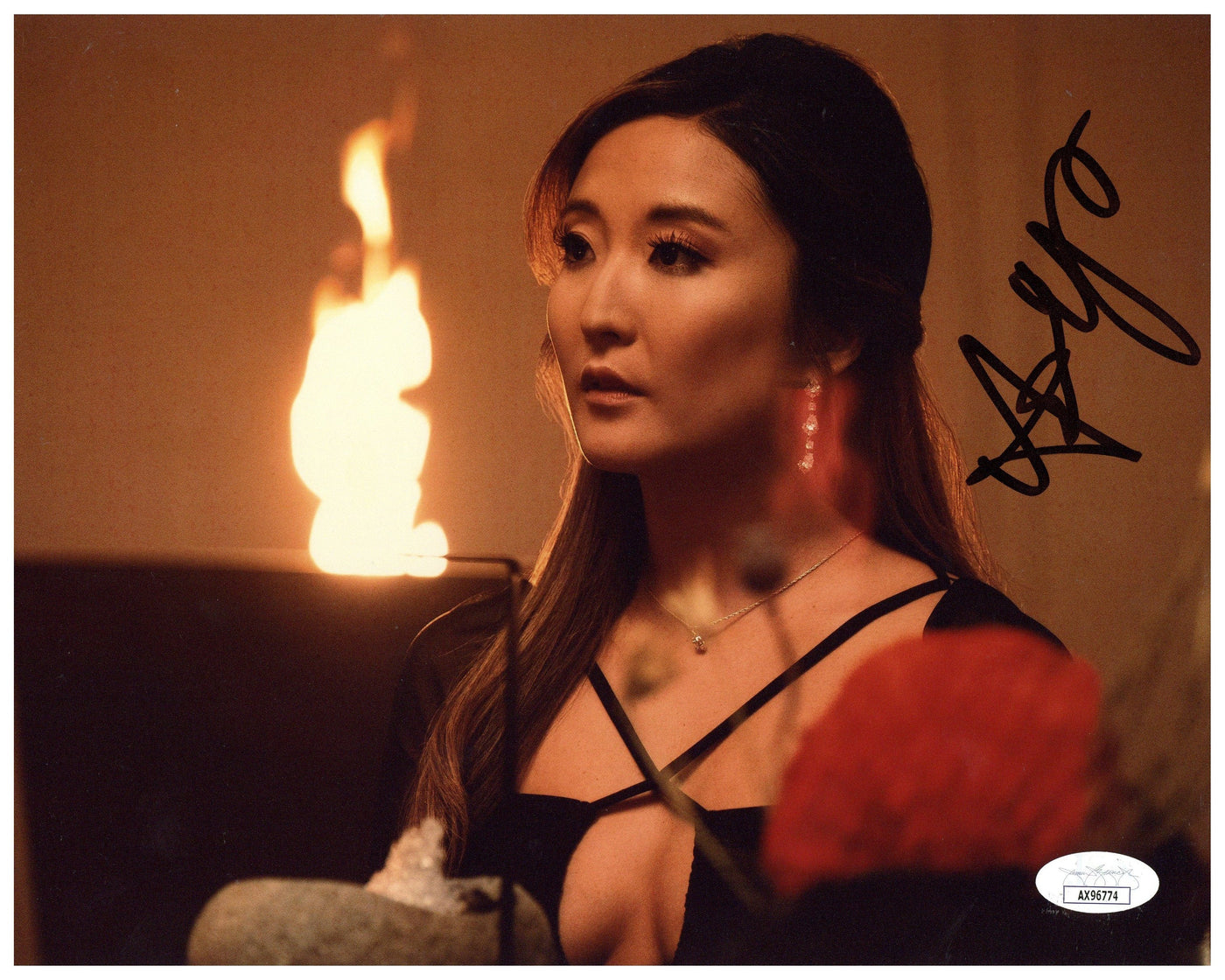 Ashley Park Signed 8x10 Photo Beef Autographed JSA COA