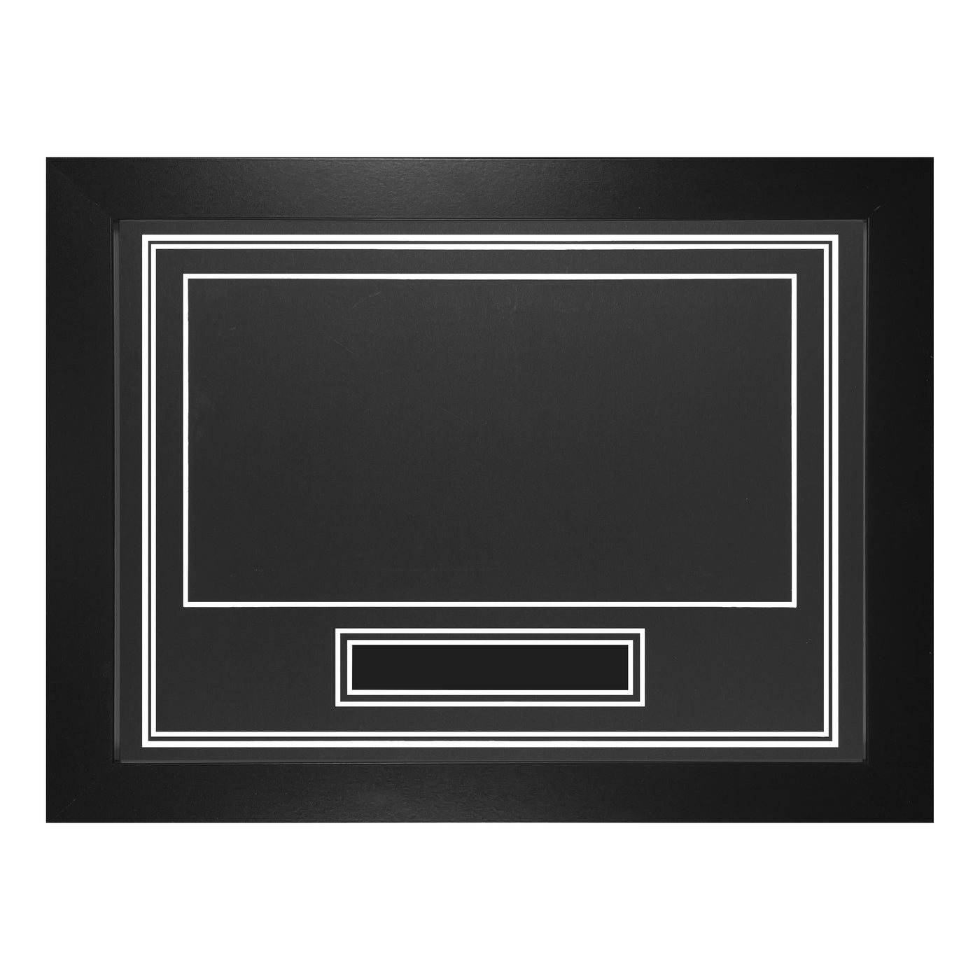 At-Home License Plate Prop Framed Wall Display (Version 2)
