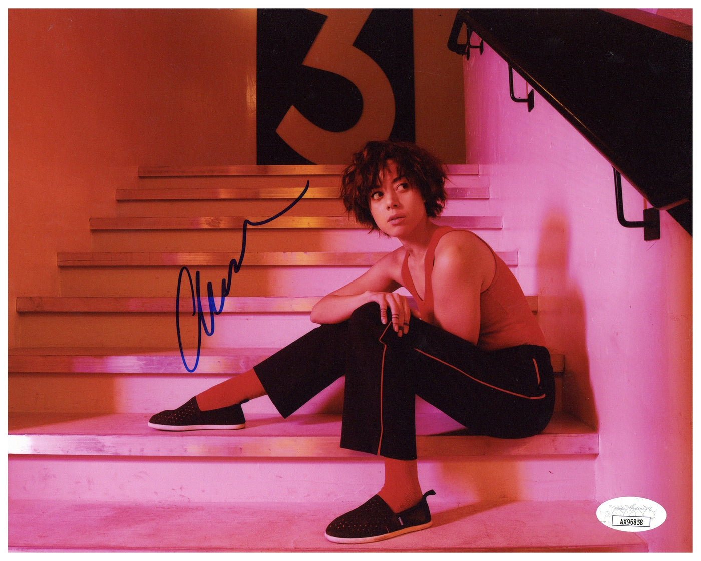 Aubrey Plaza Signed 8x10 Photo Legion Authentic Autographed JSA COA