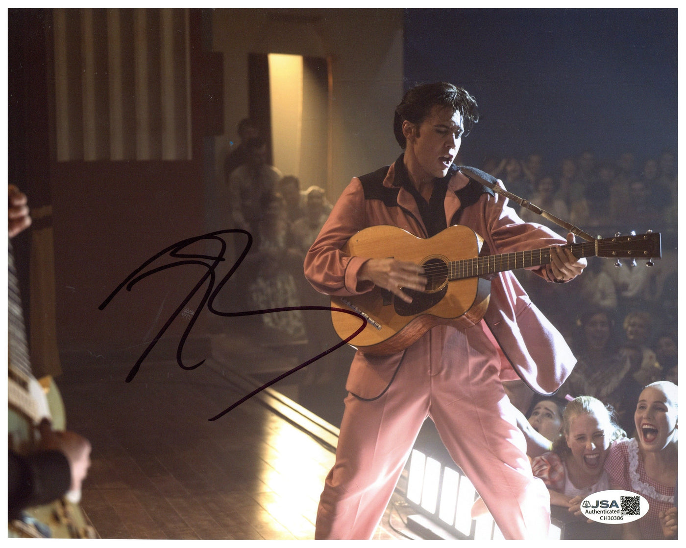 Austin Butler Signed 8x10 Photo Elvis Autographed JSA COA 2