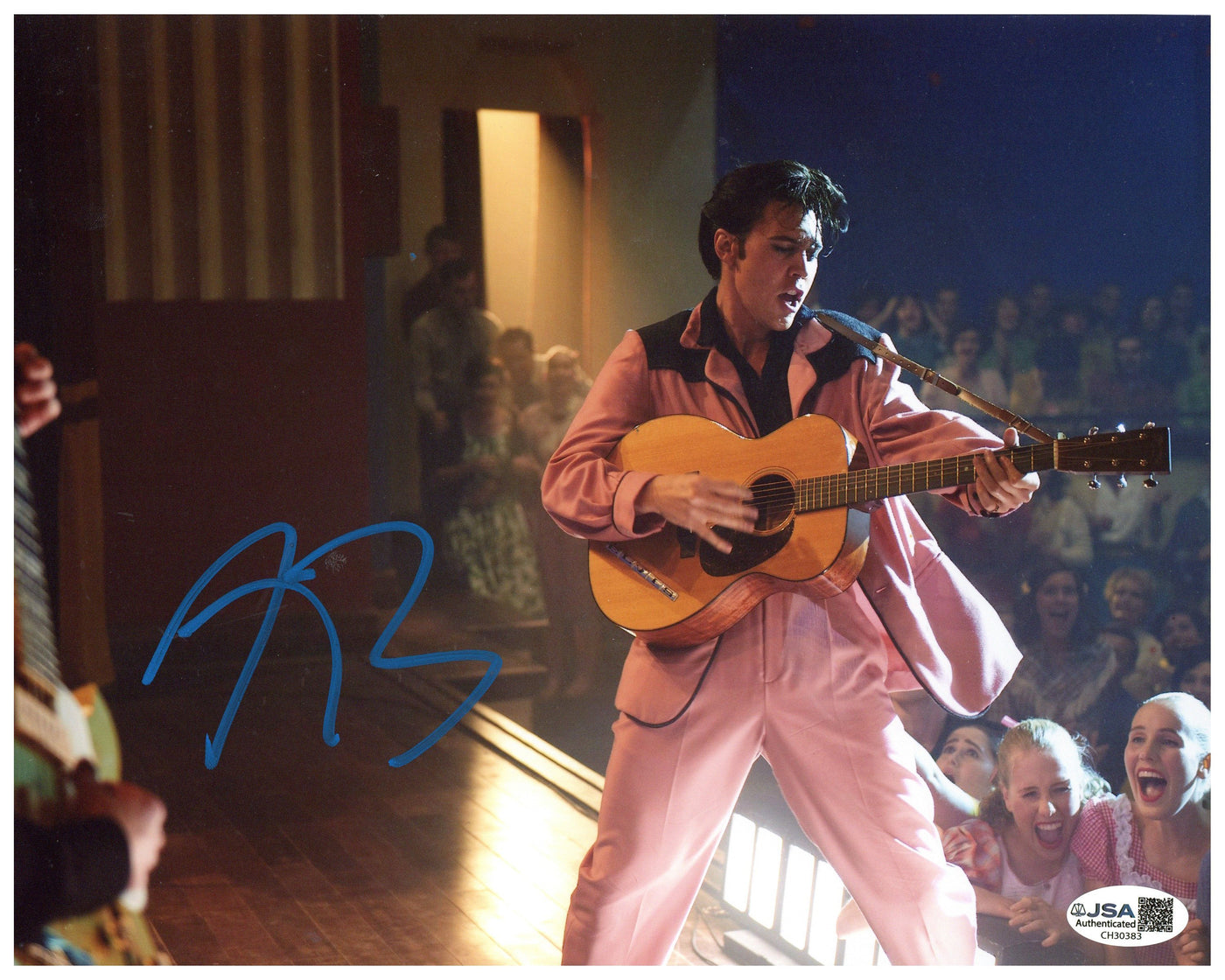 Austin Butler Signed 8x10 Photo Elvis Autographed JSA COA 3