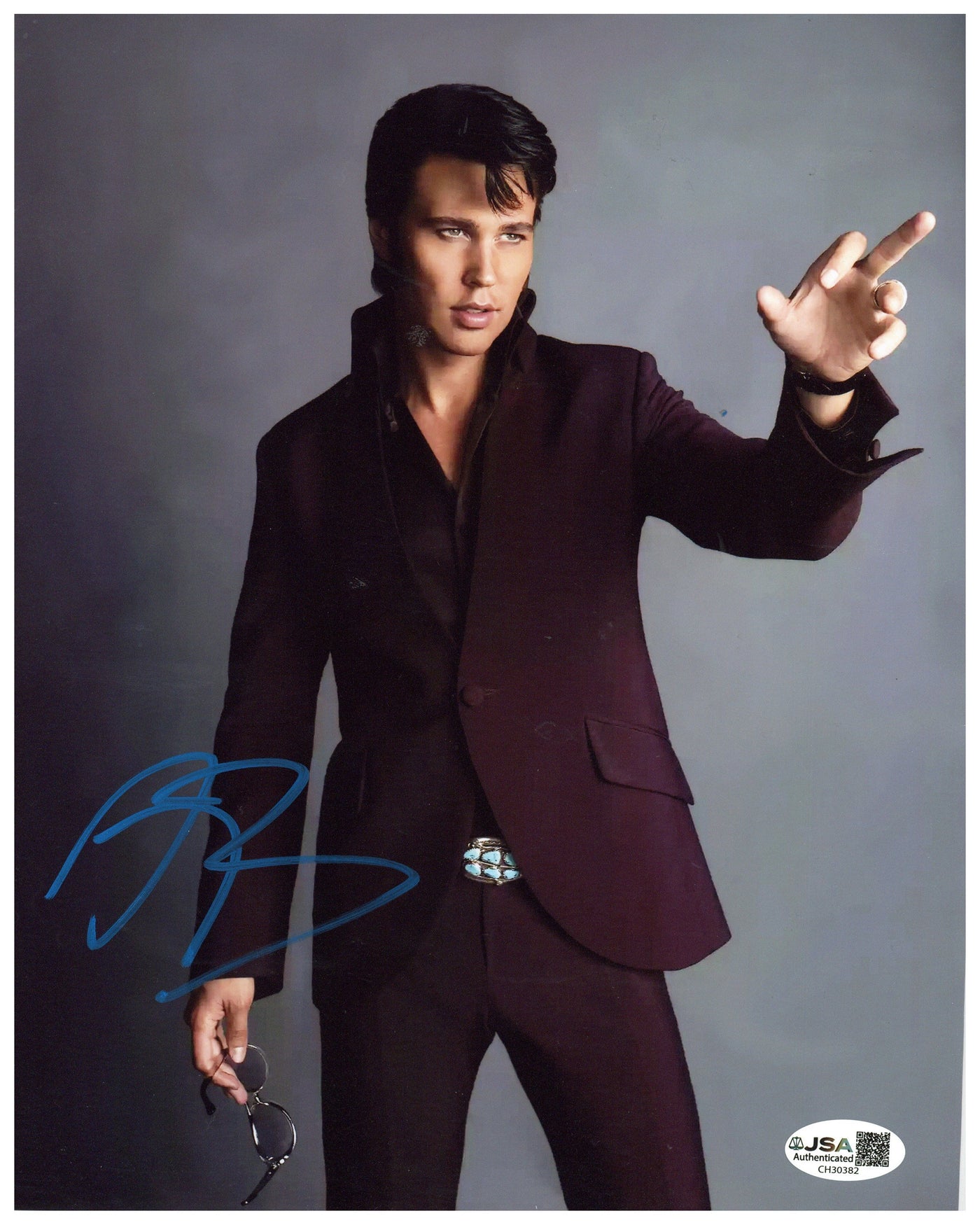 Austin Butler Signed 8x10 Photo Elvis Autographed JSA COA 4