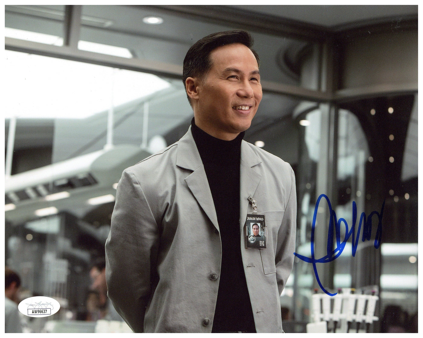 BD Wong Signed 8x10 Photo Jurassic World Autographed JSA COA #2