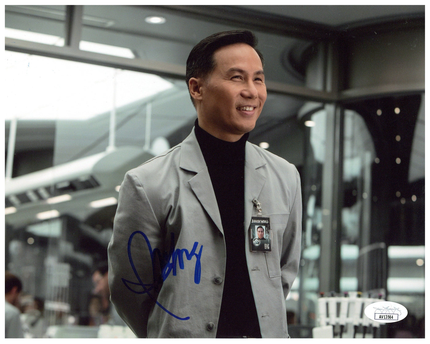 BD Wong Signed 8x10 Photo Jurassic World Autographed JSA COA