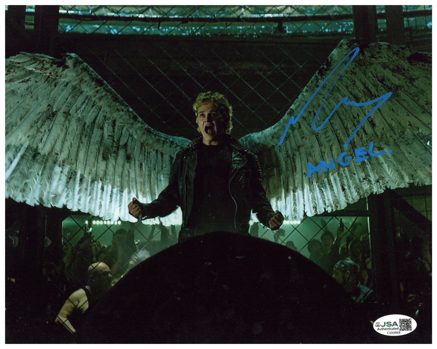 BEN HARDY Signed 8x10 Photo X-Men: Apocalypse Angel Autographed JSA COA